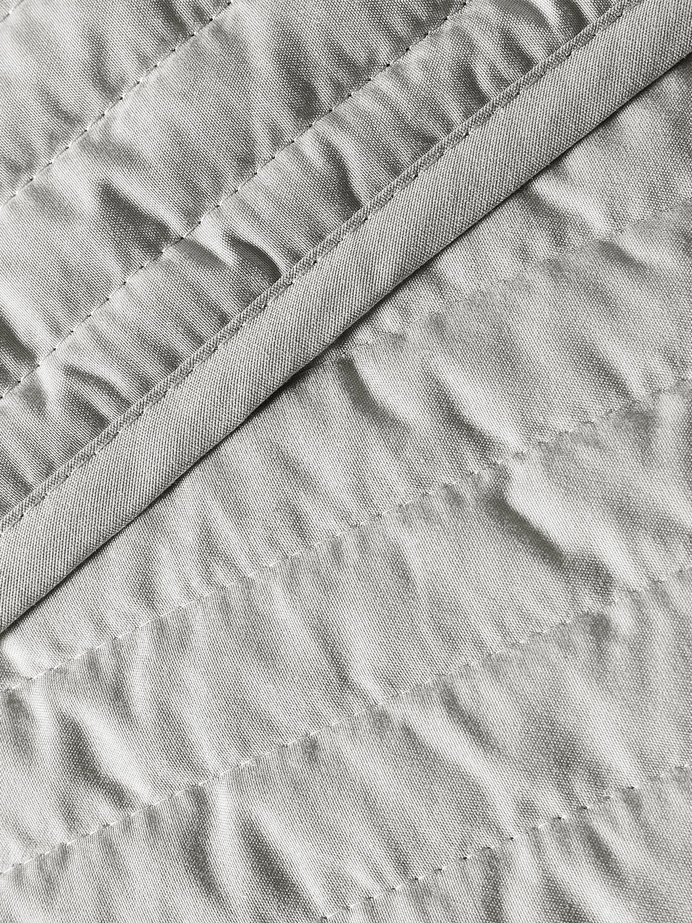 Turner Bianca Quilted Bedspread Silver