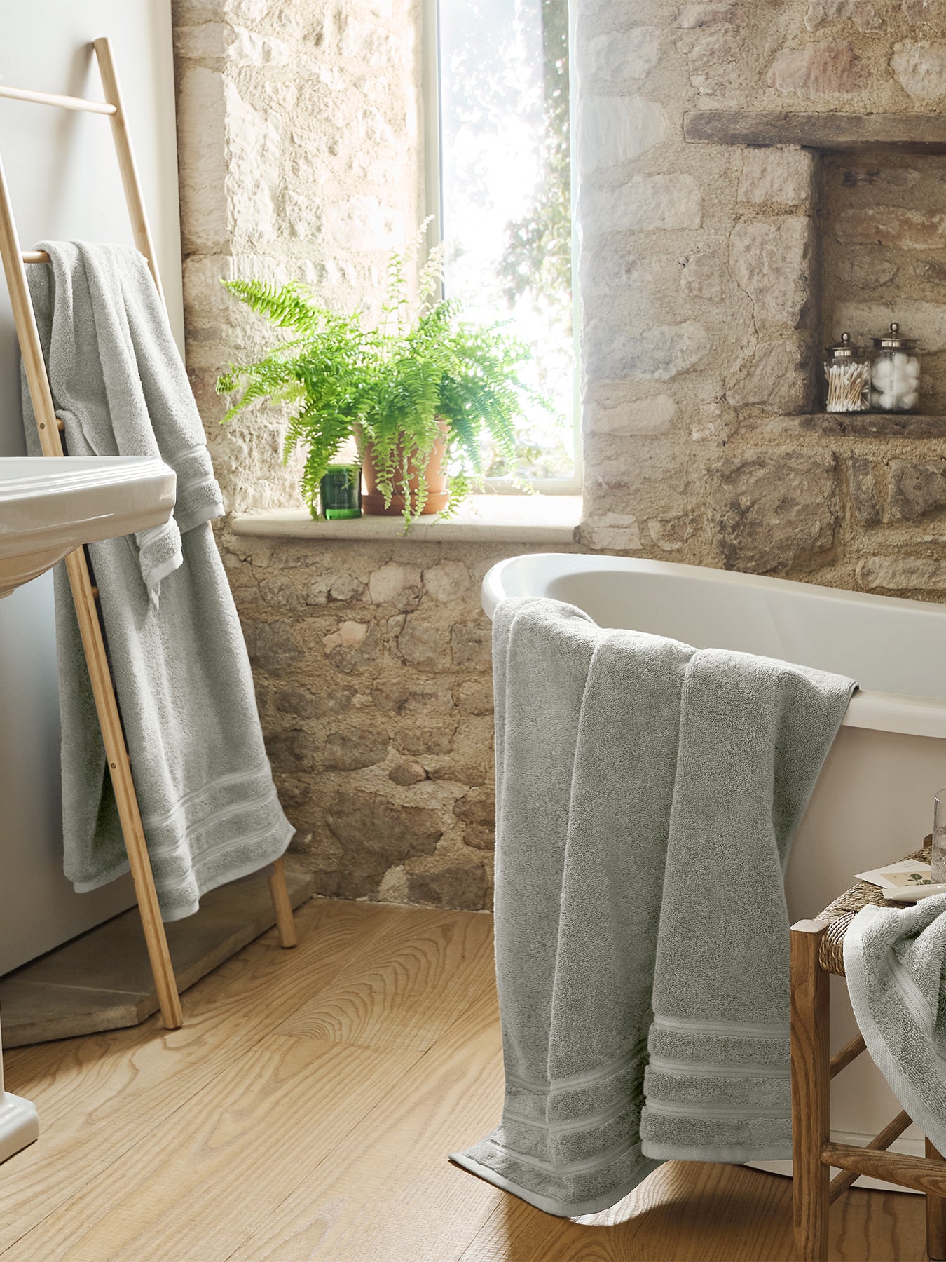 Antalya Towels Grey
