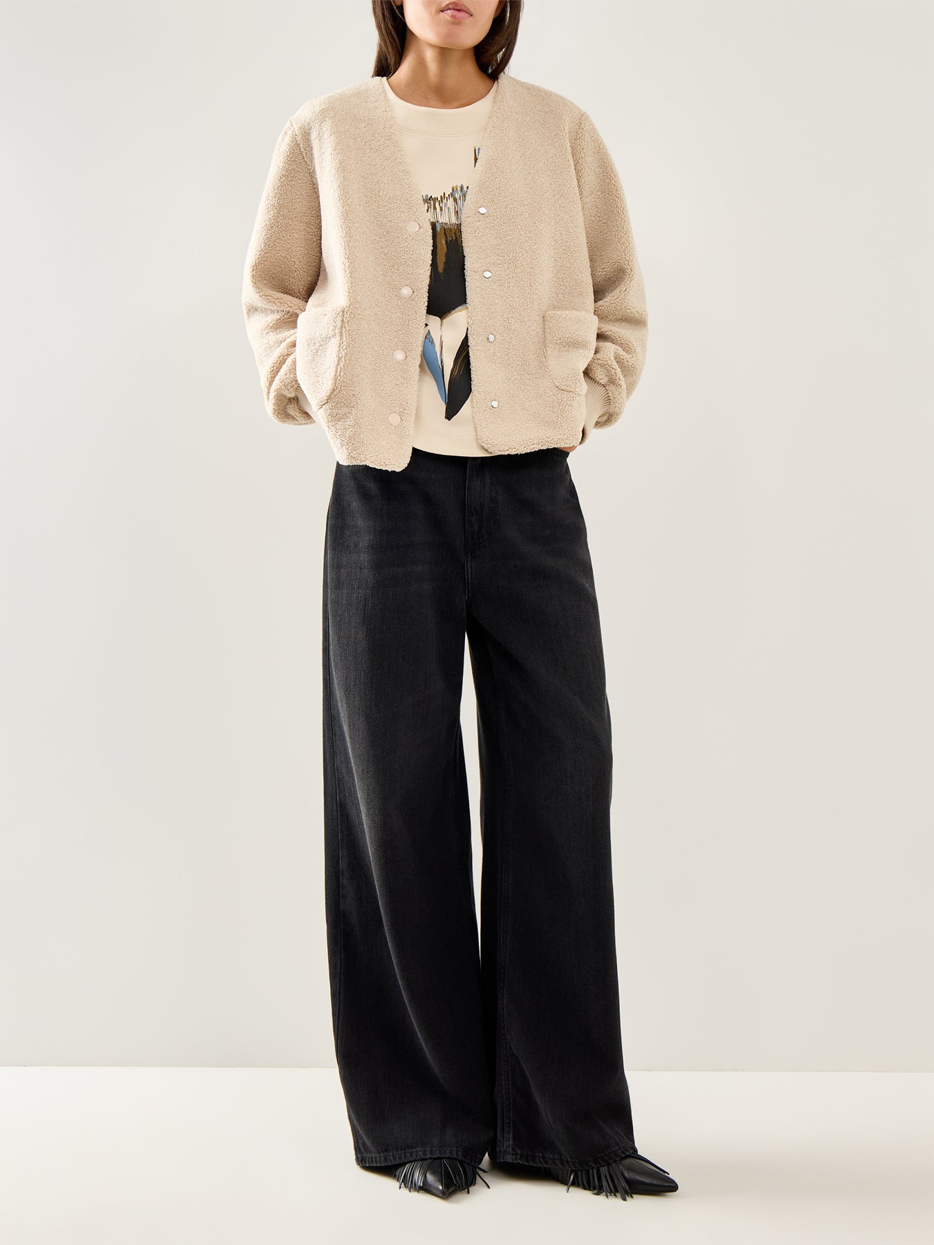 Majunte Teddy Jacket Taupe