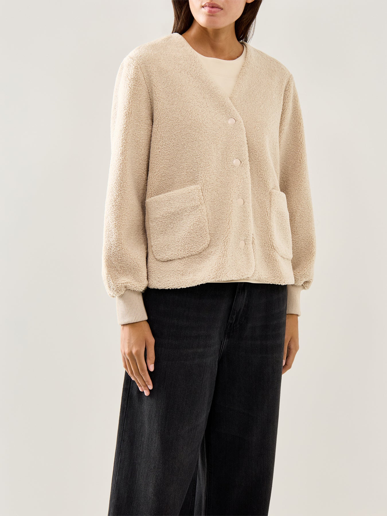 Majunte Teddy Jacket Taupe