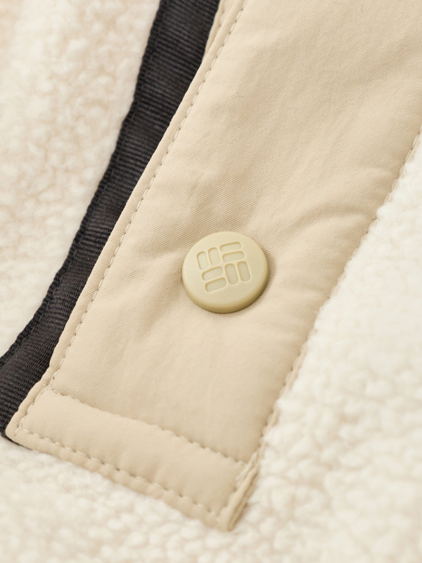 Helvetia II Half Snap Fleece Cream