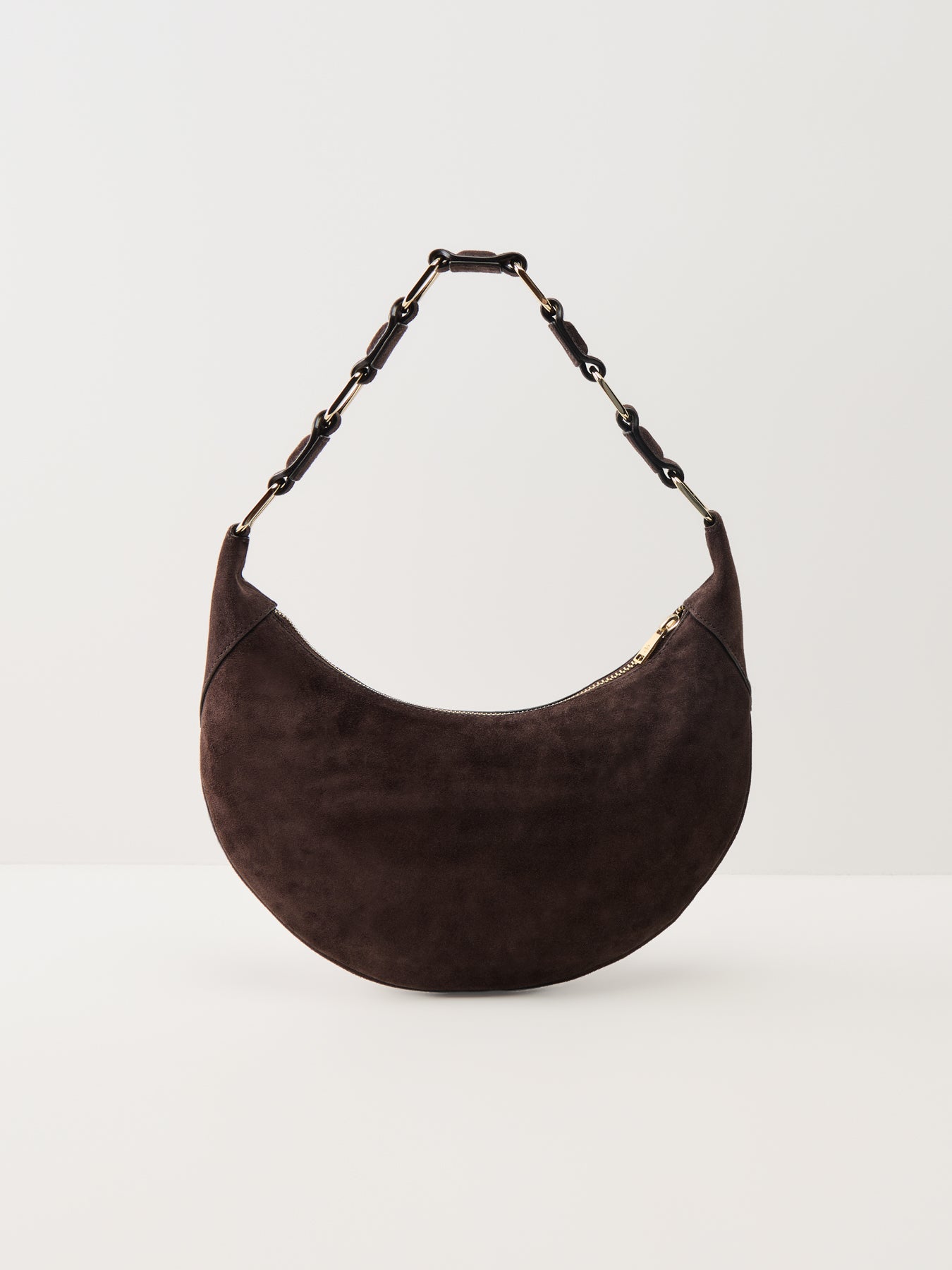 Kate Hobo Bag Suede Dark Brown