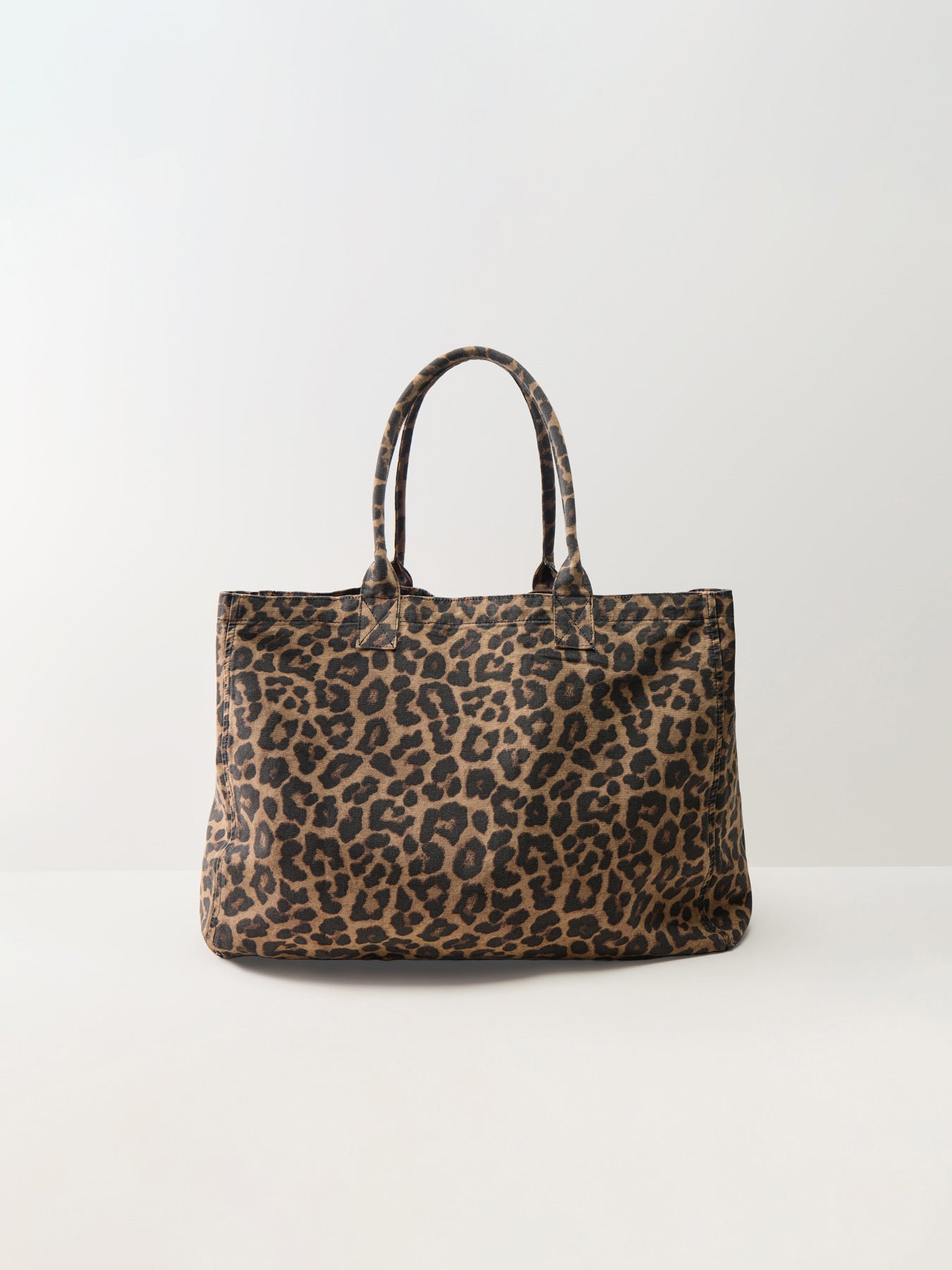 Leo Canvas Tote Leopard