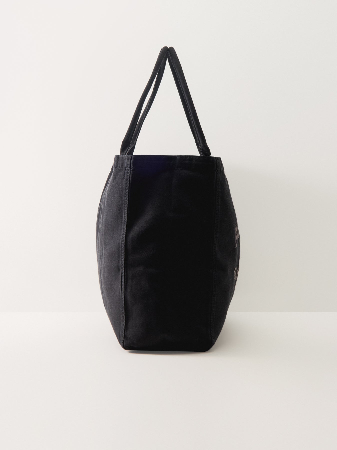 Leo Canvas Tote Bag Black