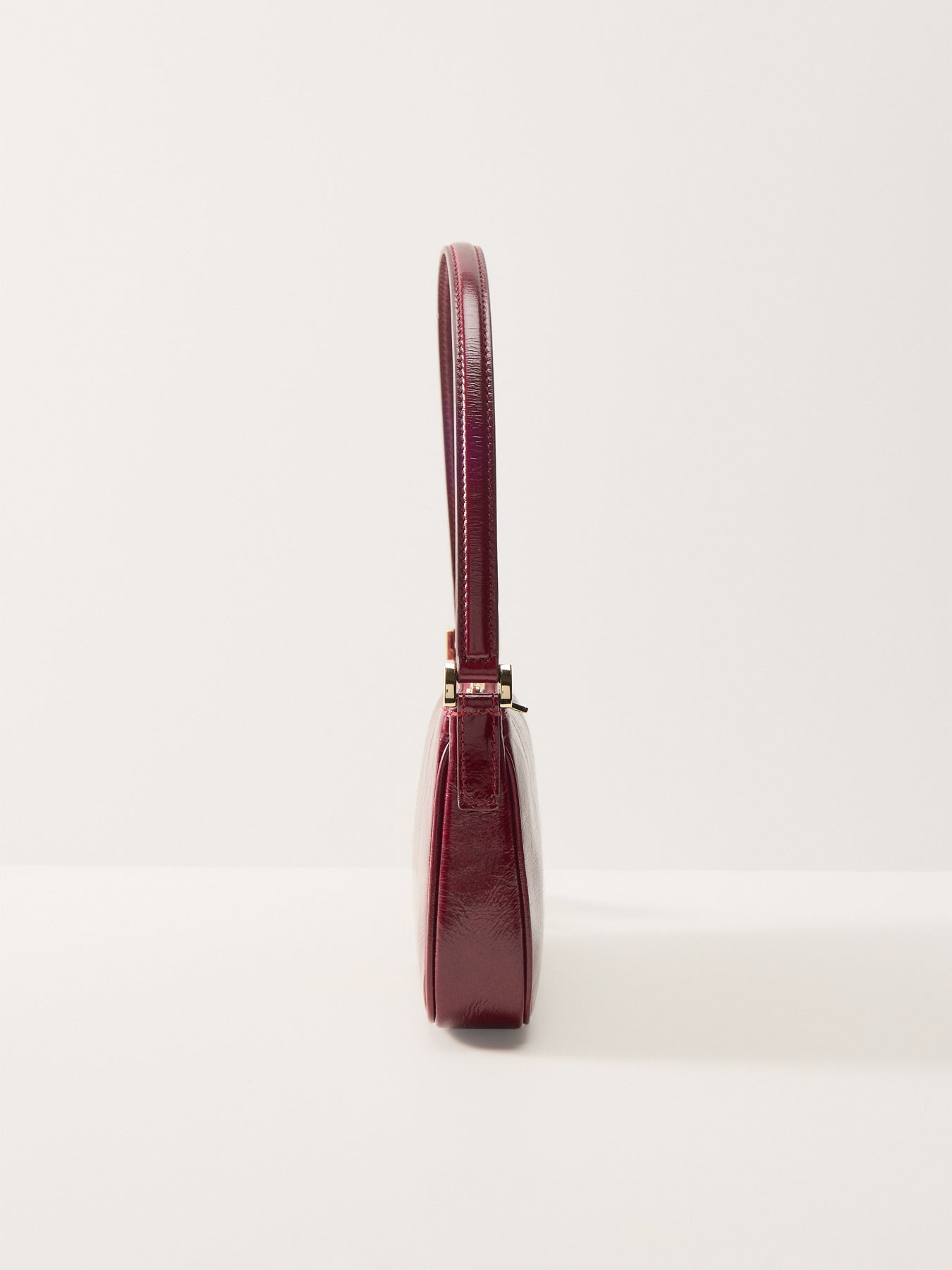 Mini Elly Patent Bag Burgundy