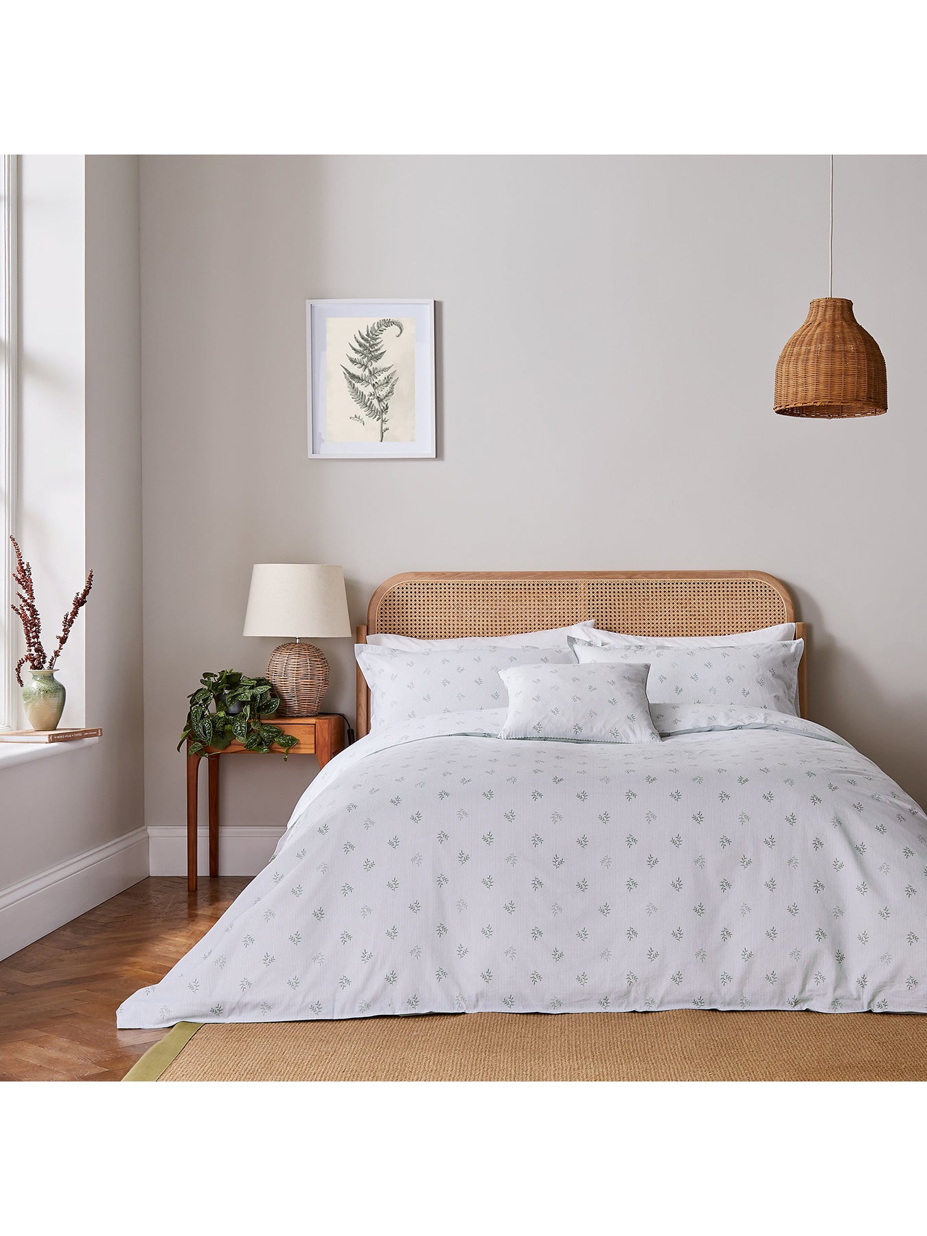 Thalia Bedding Cover Set Green