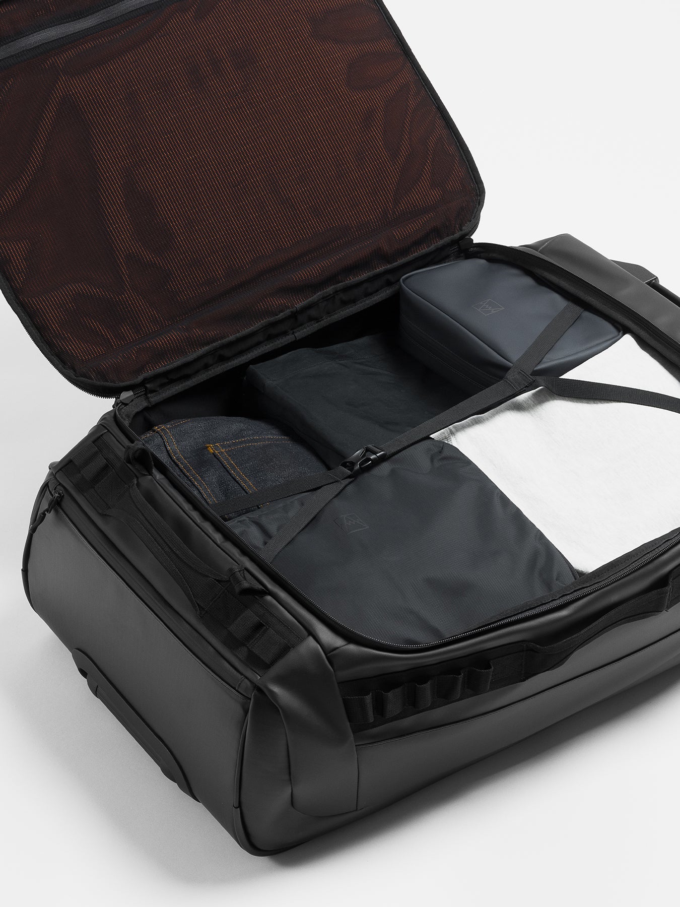 The Wheeled Kit Bag 80L Black