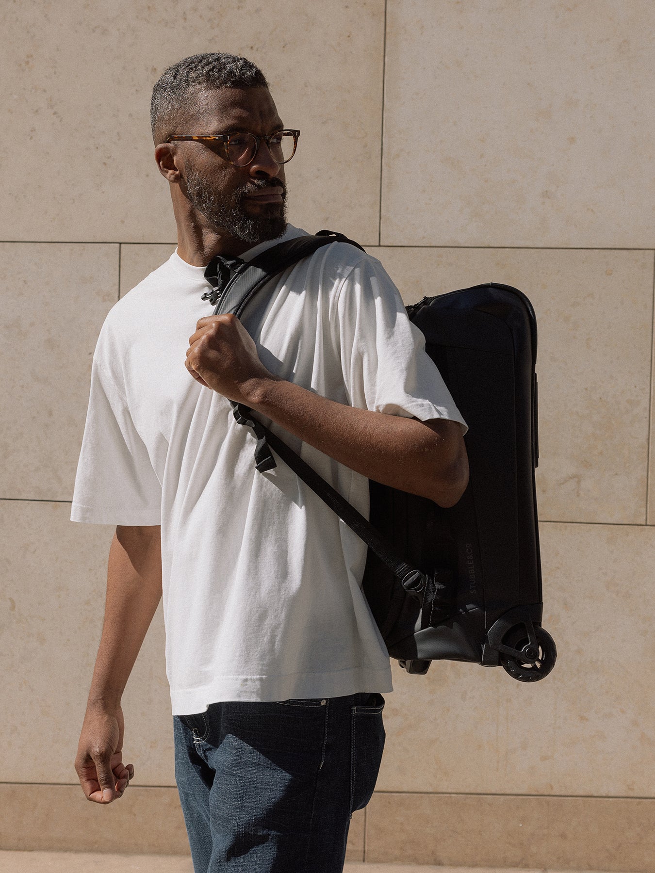 The Wheeled Kit Bag 40L Black