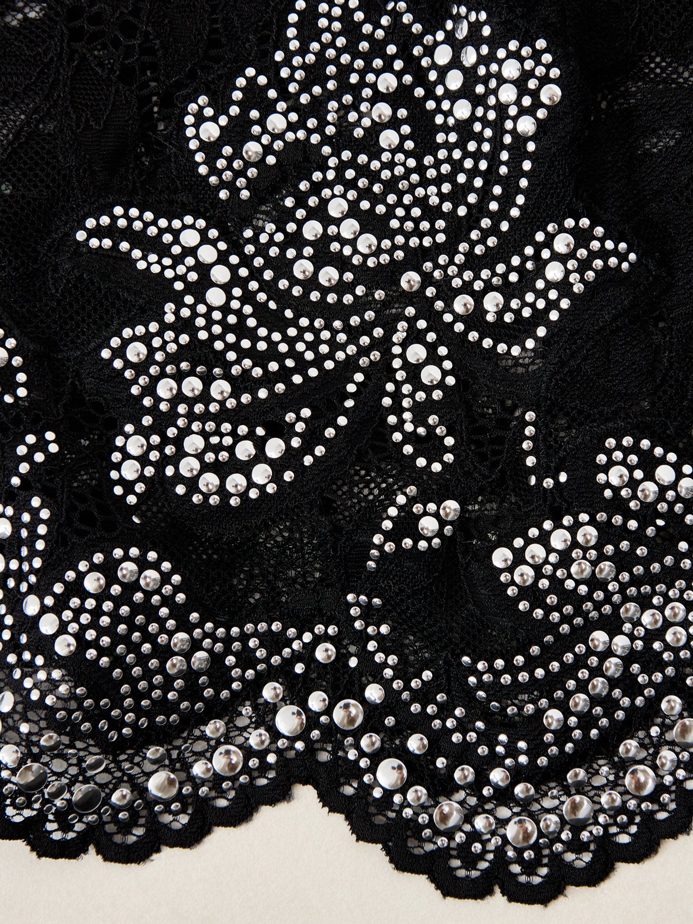 Off Shoulder Dropped Lace Top