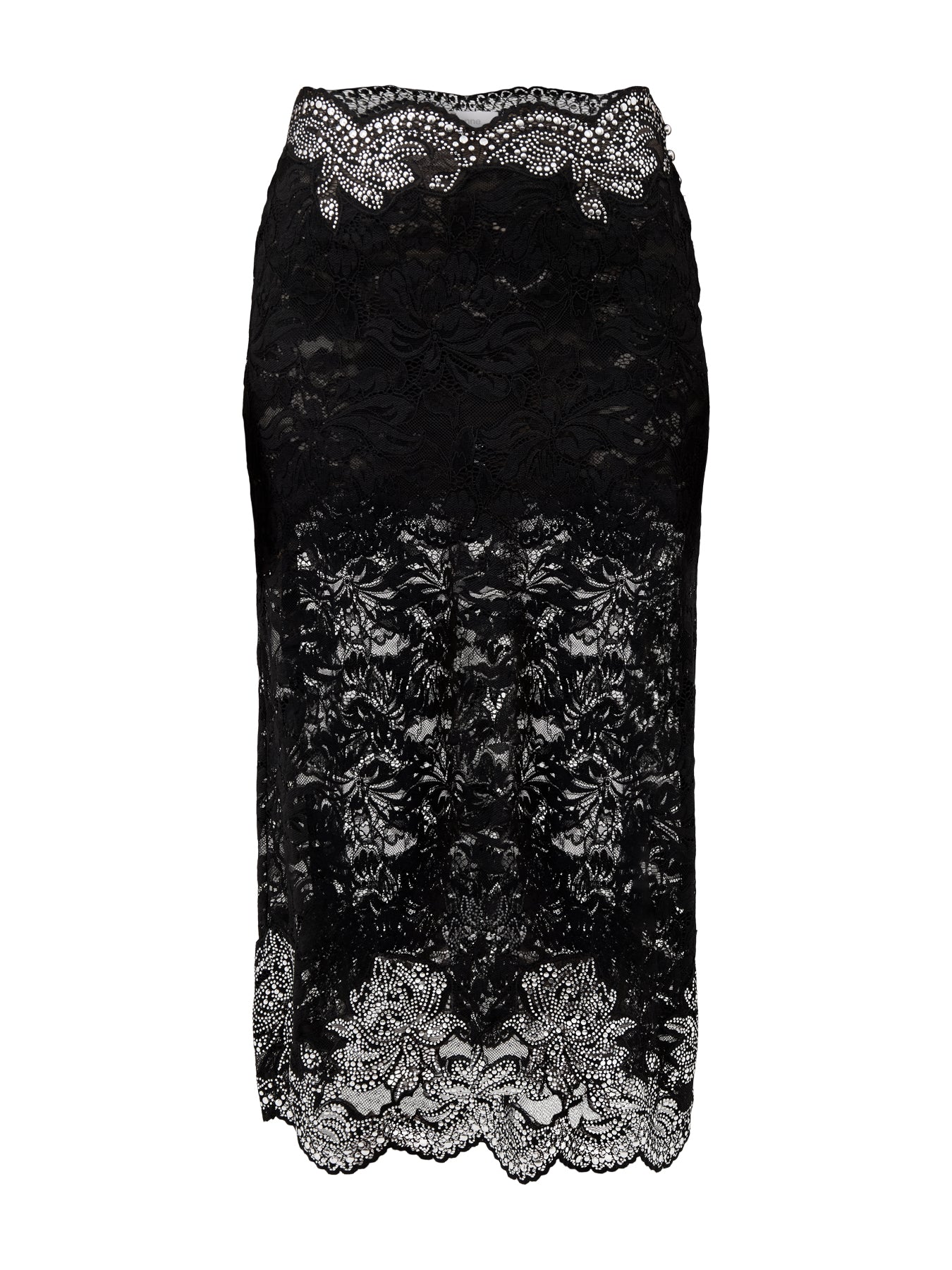 Jupe Midi Lace Skirt
