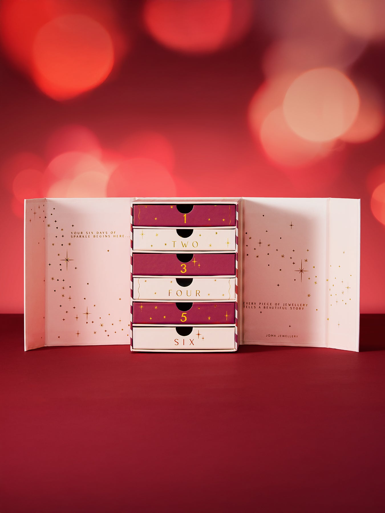 6 Days of Sparkle Advent Calendar Silver