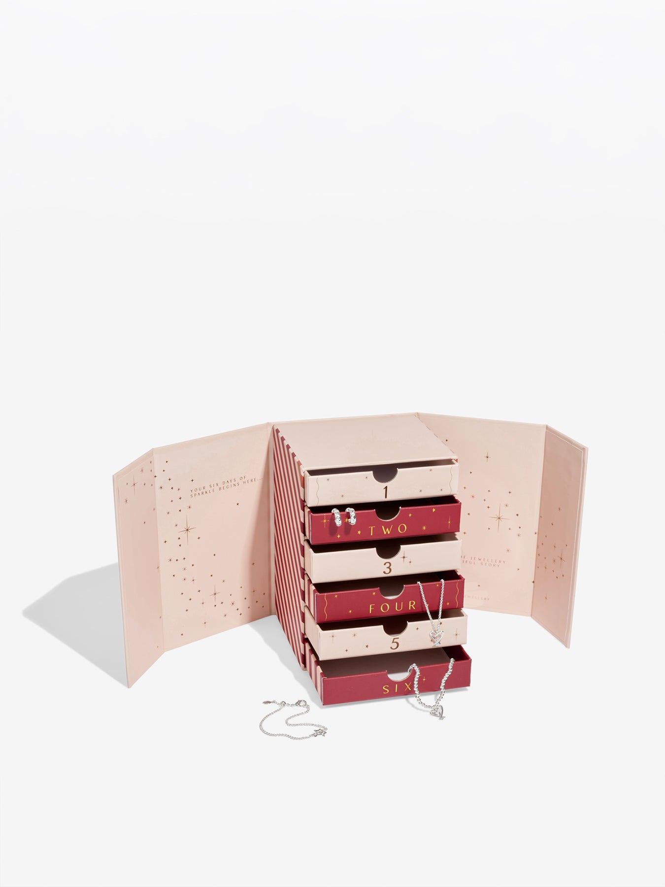 6 Days of Sparkle Advent Calendar Silver