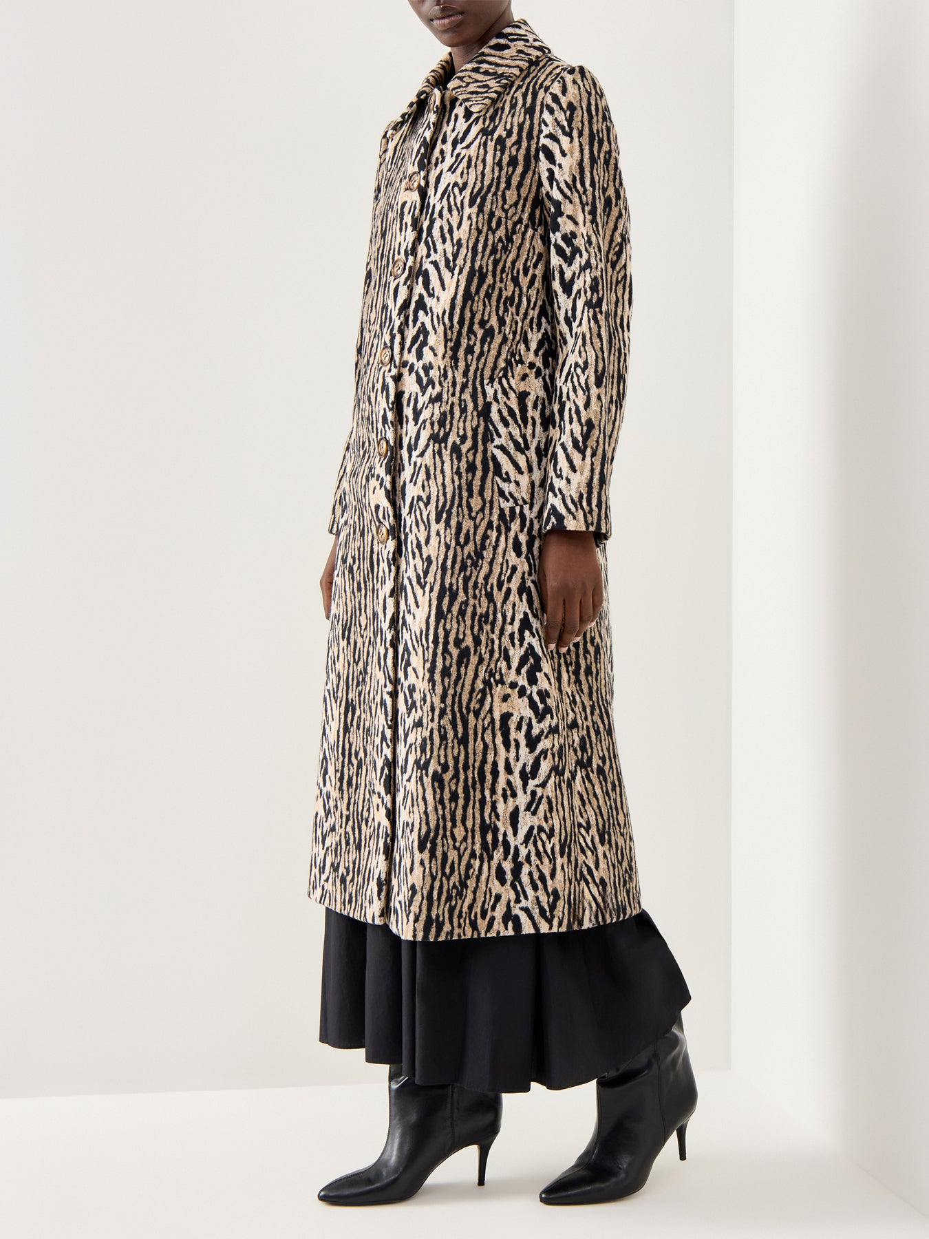 Milly Coat Bohemia Leopard Bohemia Leopard