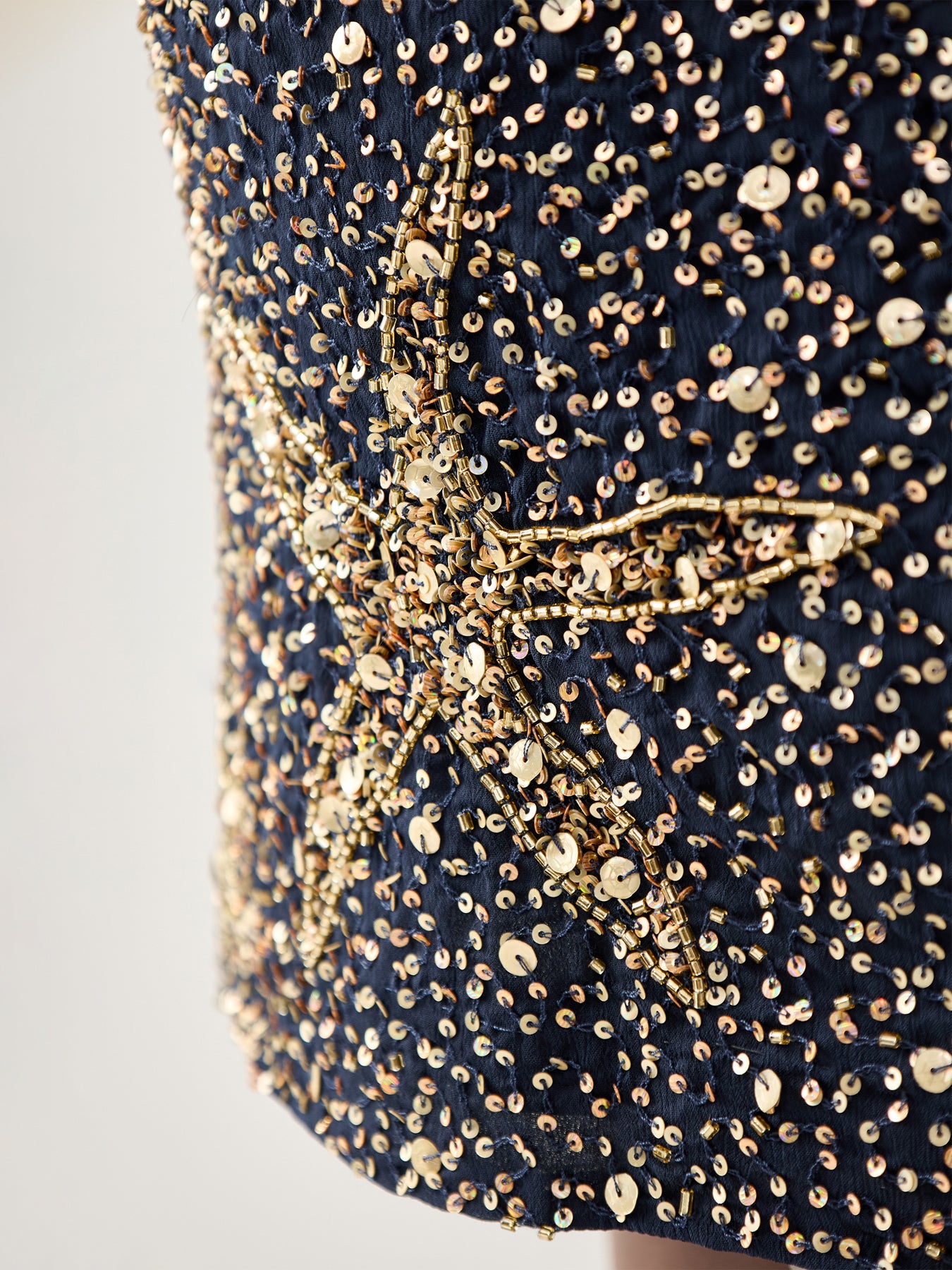 Minna Skirt Starfish Embellishment Navy Starfish Embellishment Navy