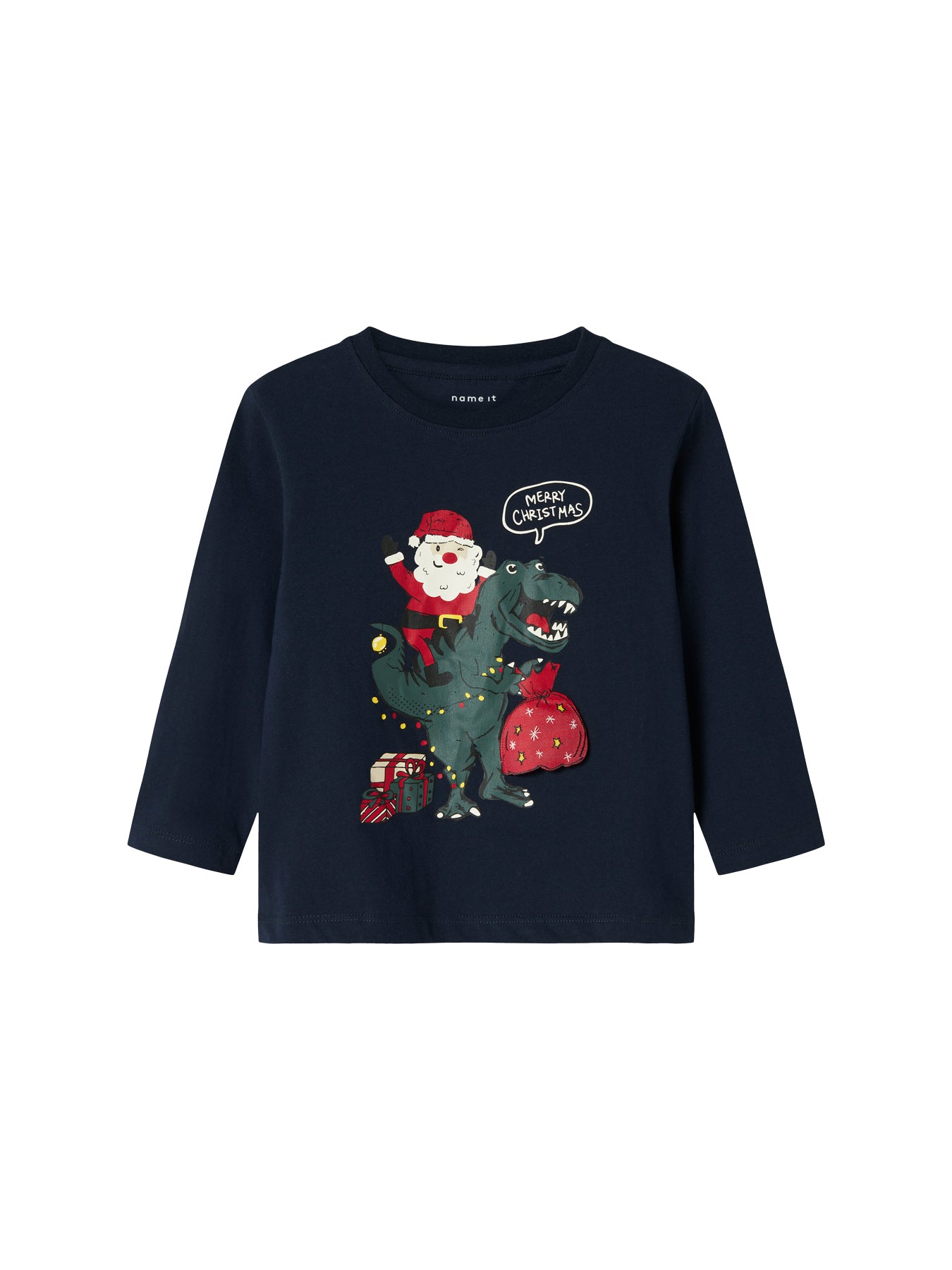 Long Sleeve Top Navy Blazer