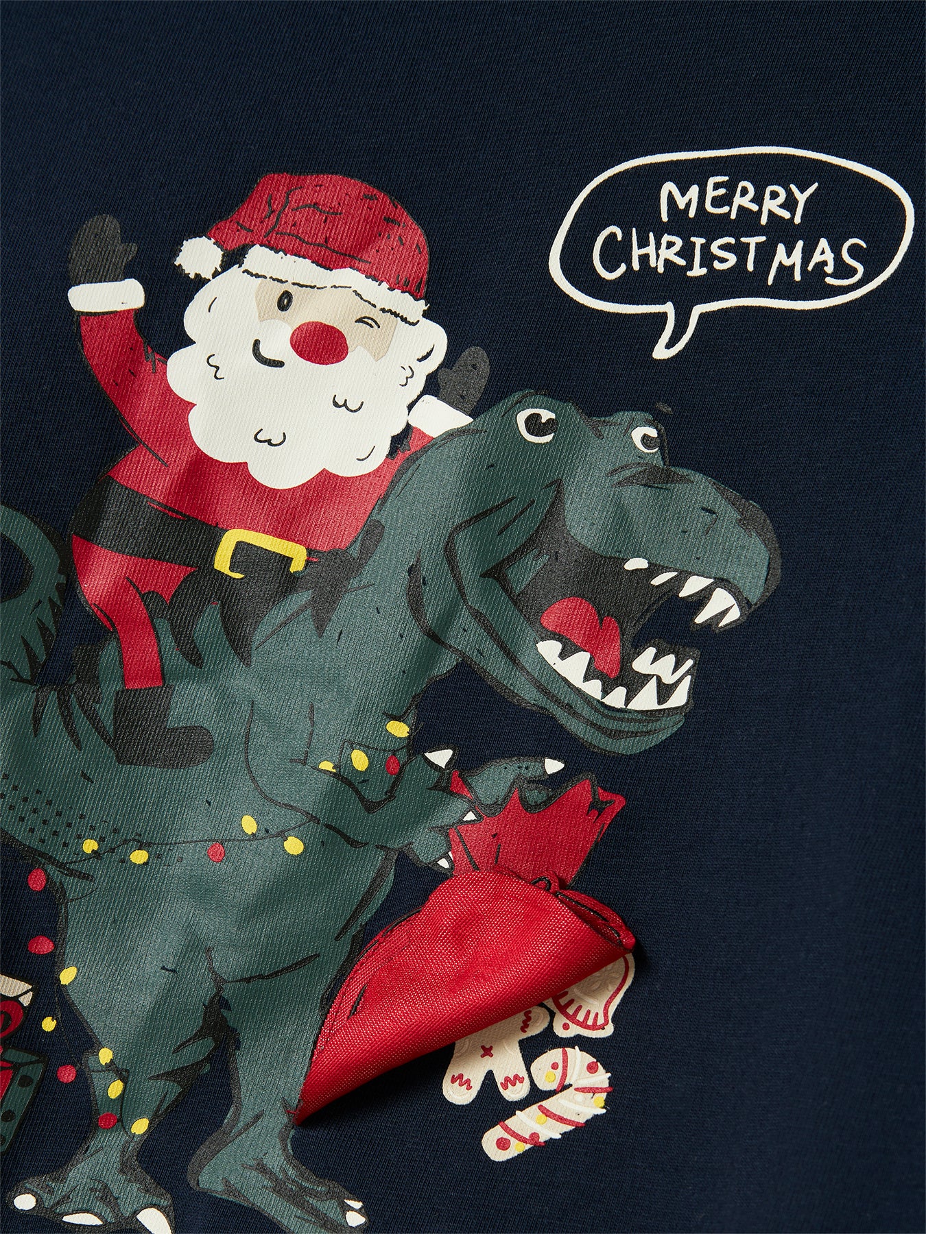 Long Sleeve Top Navy Blazer