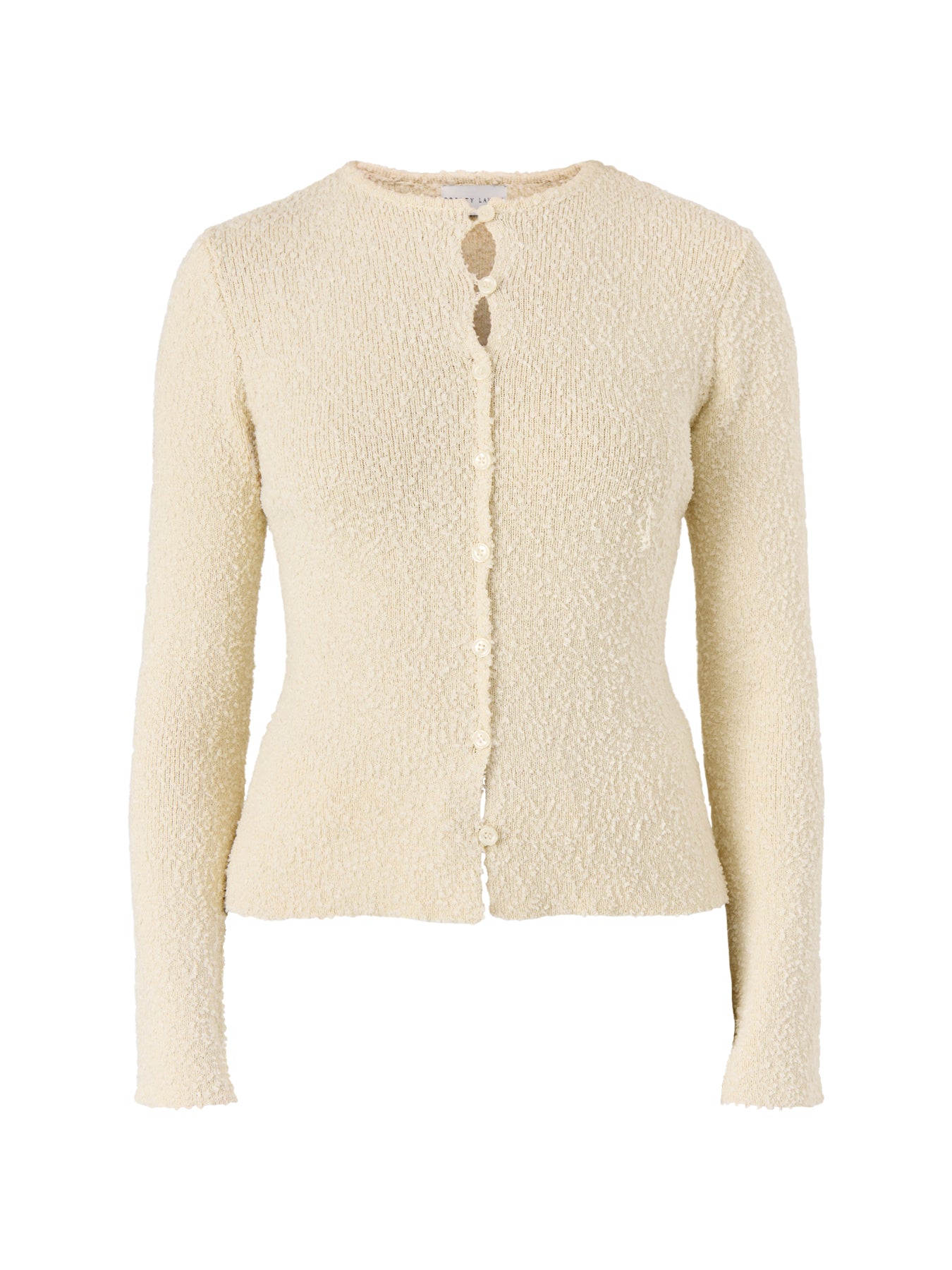 Dayo Bouclé Knit Button Down Top