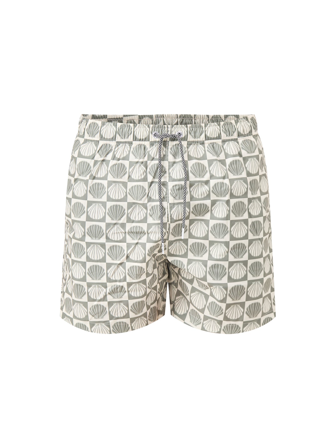 Mid Length Swim Shorts Khaki