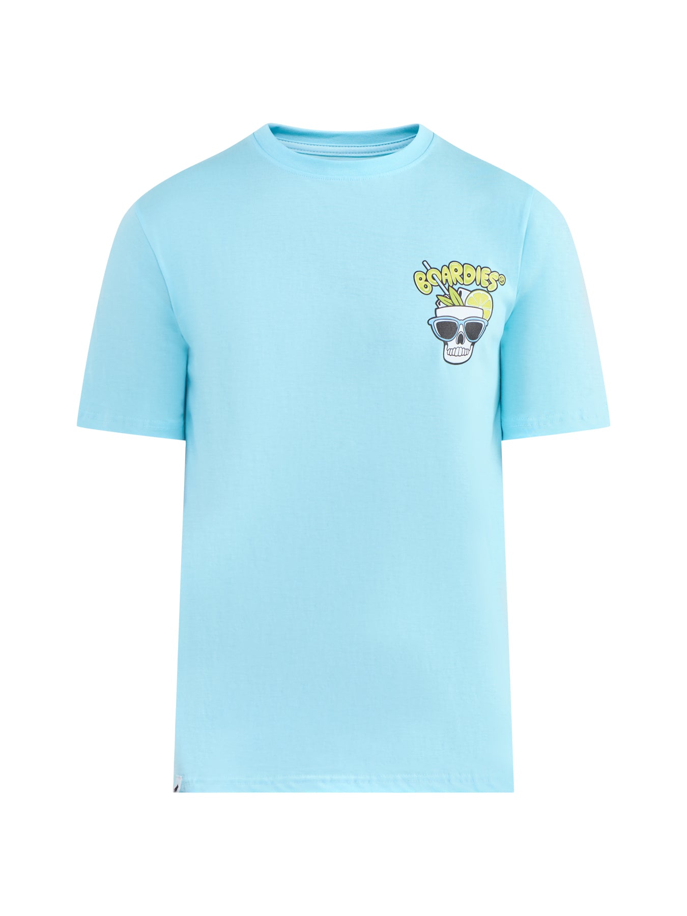 Graphic Cotton T-Shirt Blue