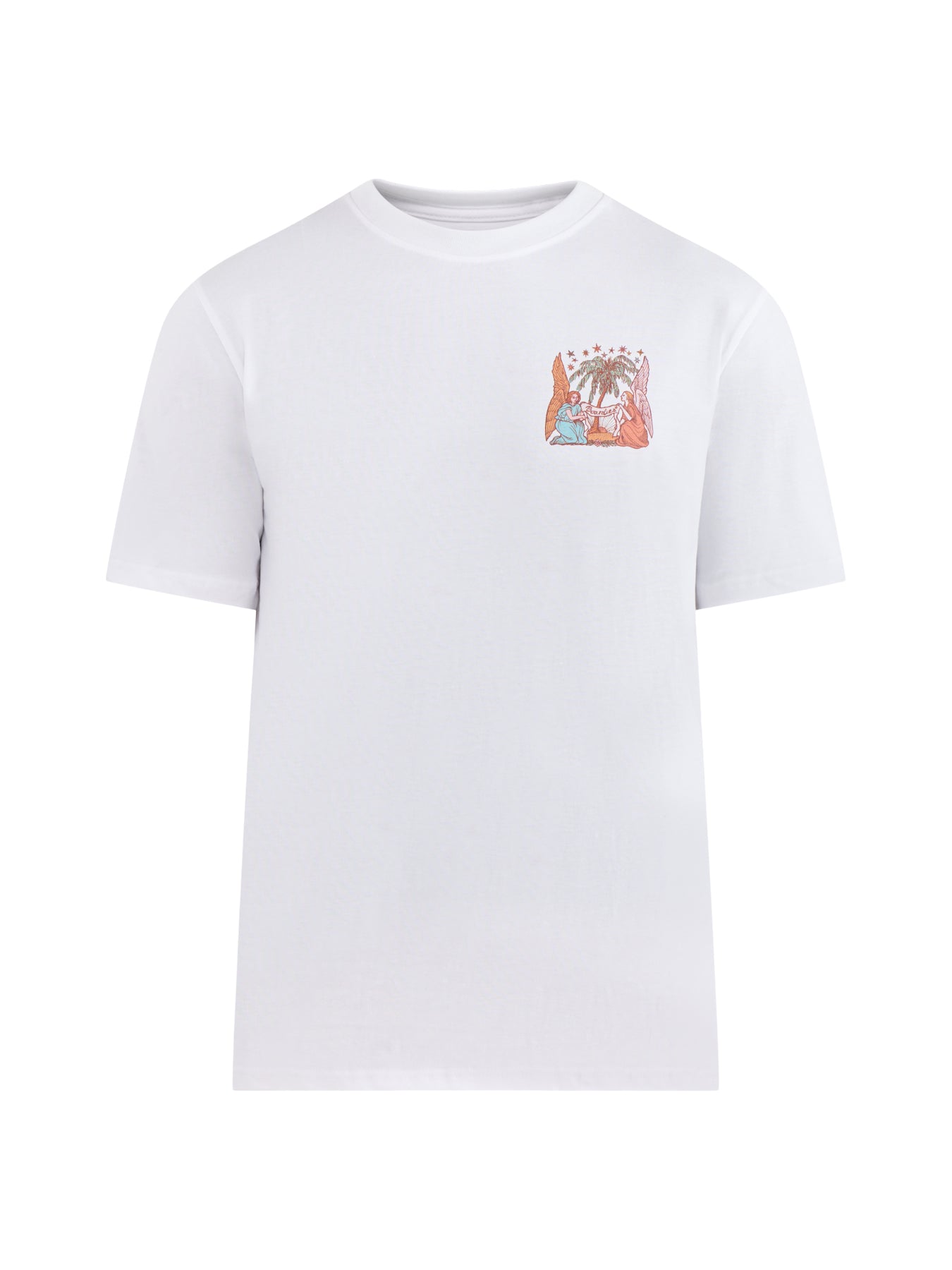 Graphic Cotton T-Shirt White