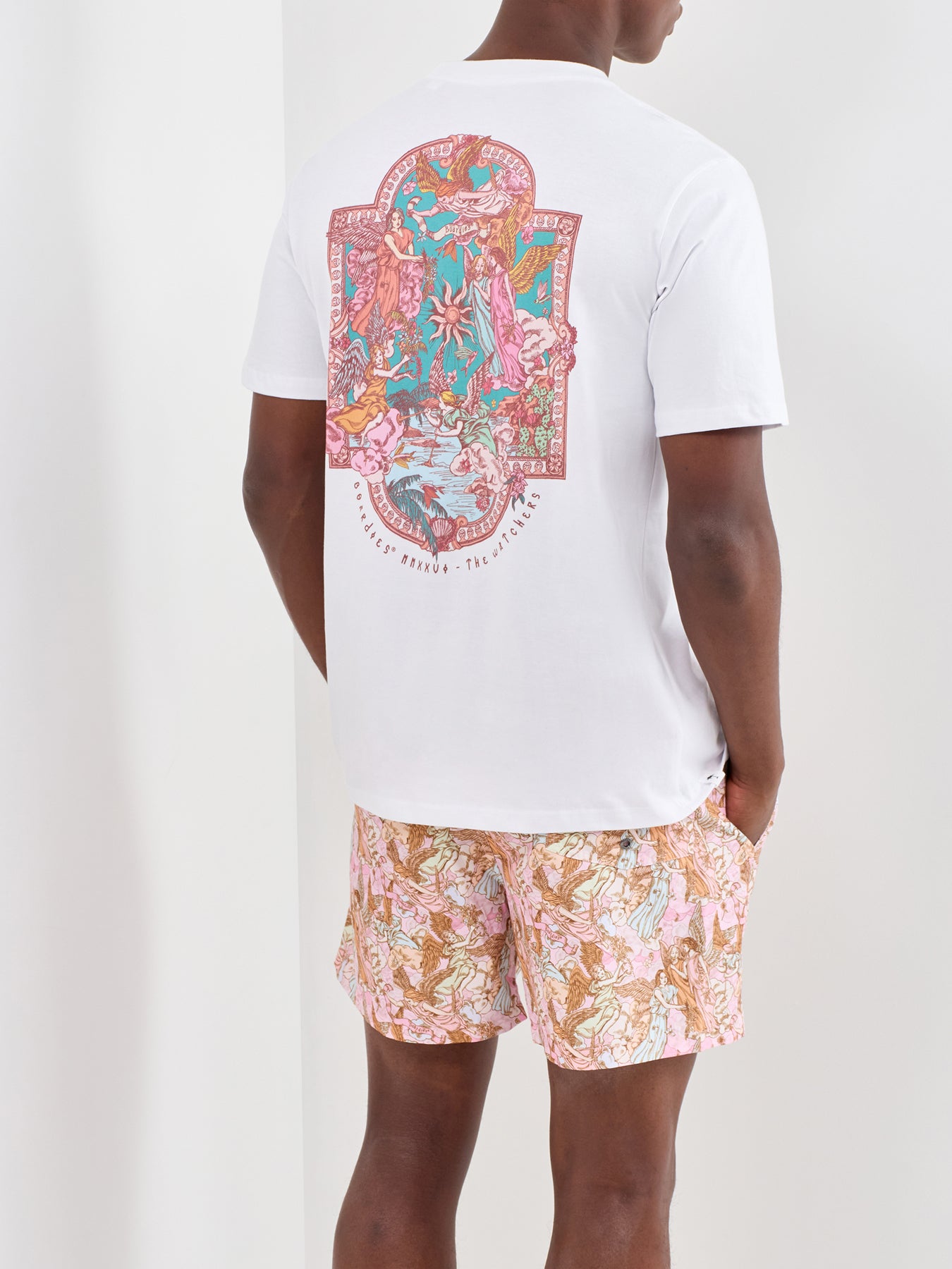 Graphic Cotton T-Shirt White