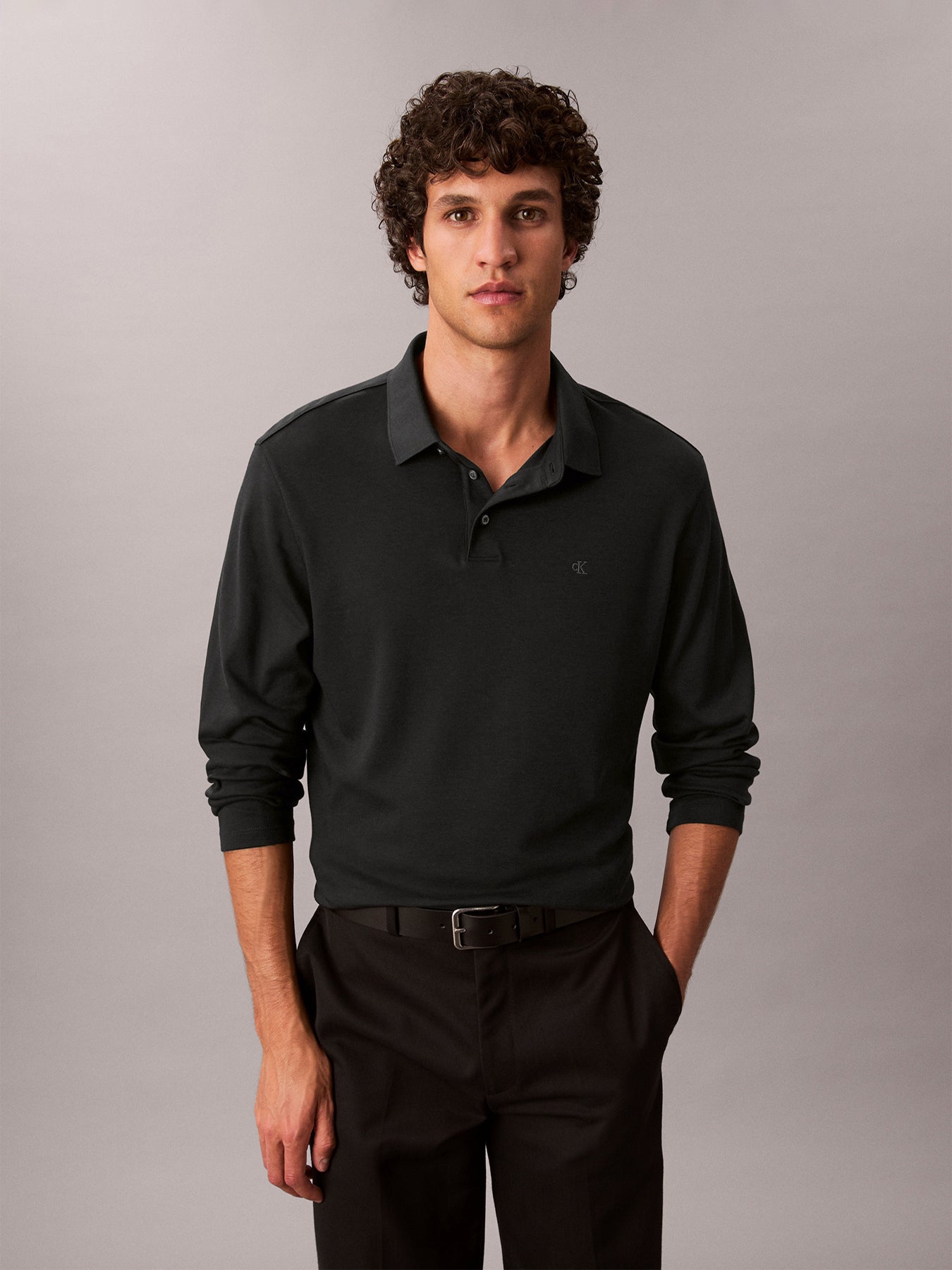 Long Sleeve Polo Shirt