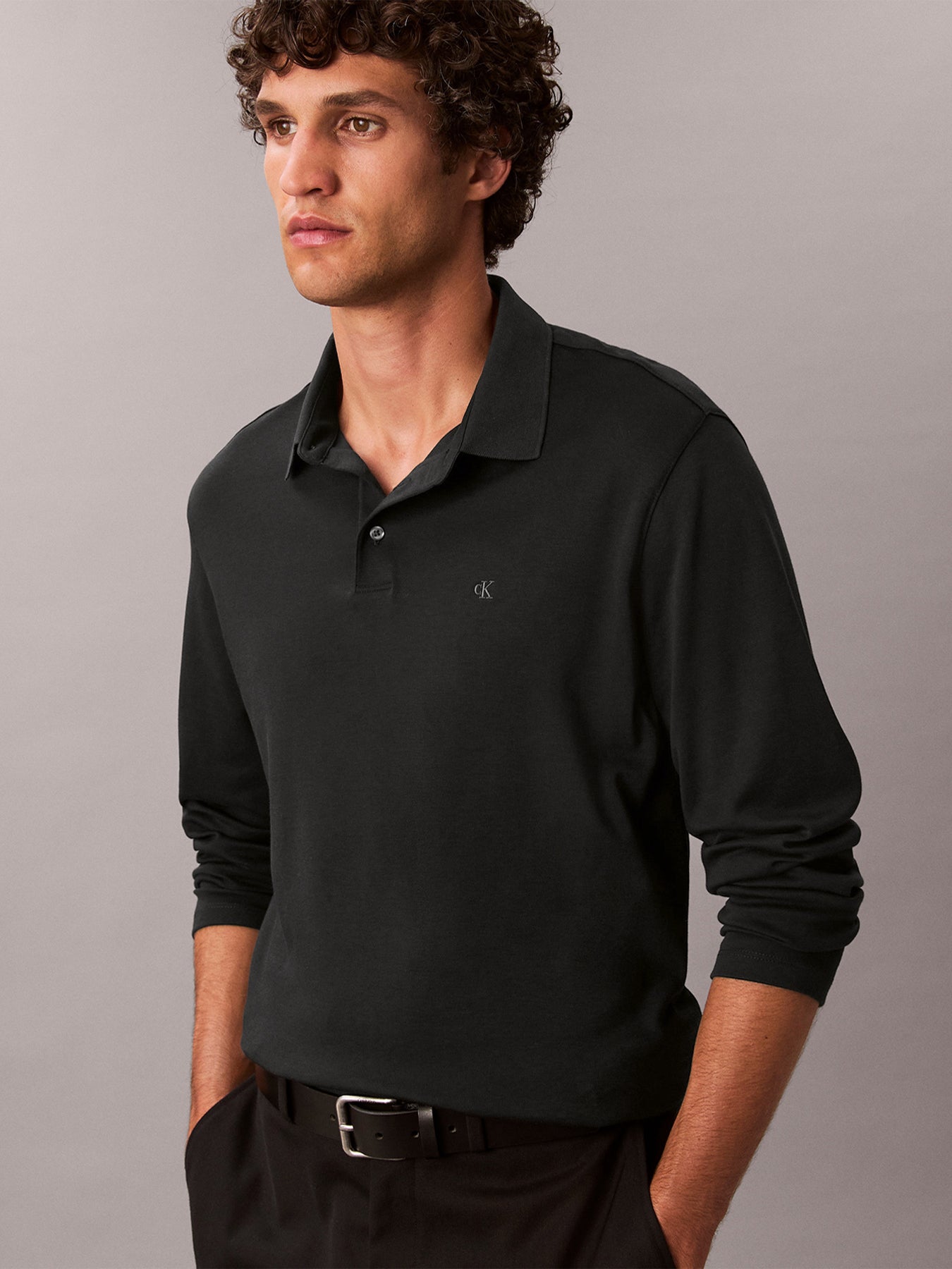 Long Sleeve Polo Shirt