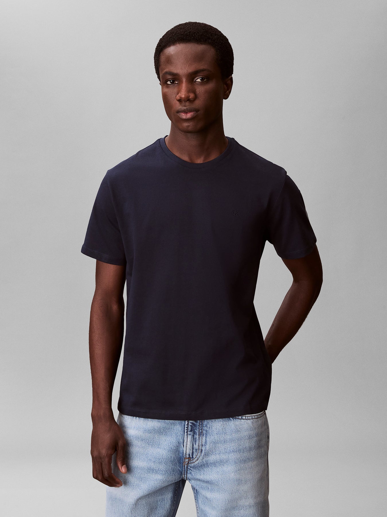 Monogram T-Shirt Blue
