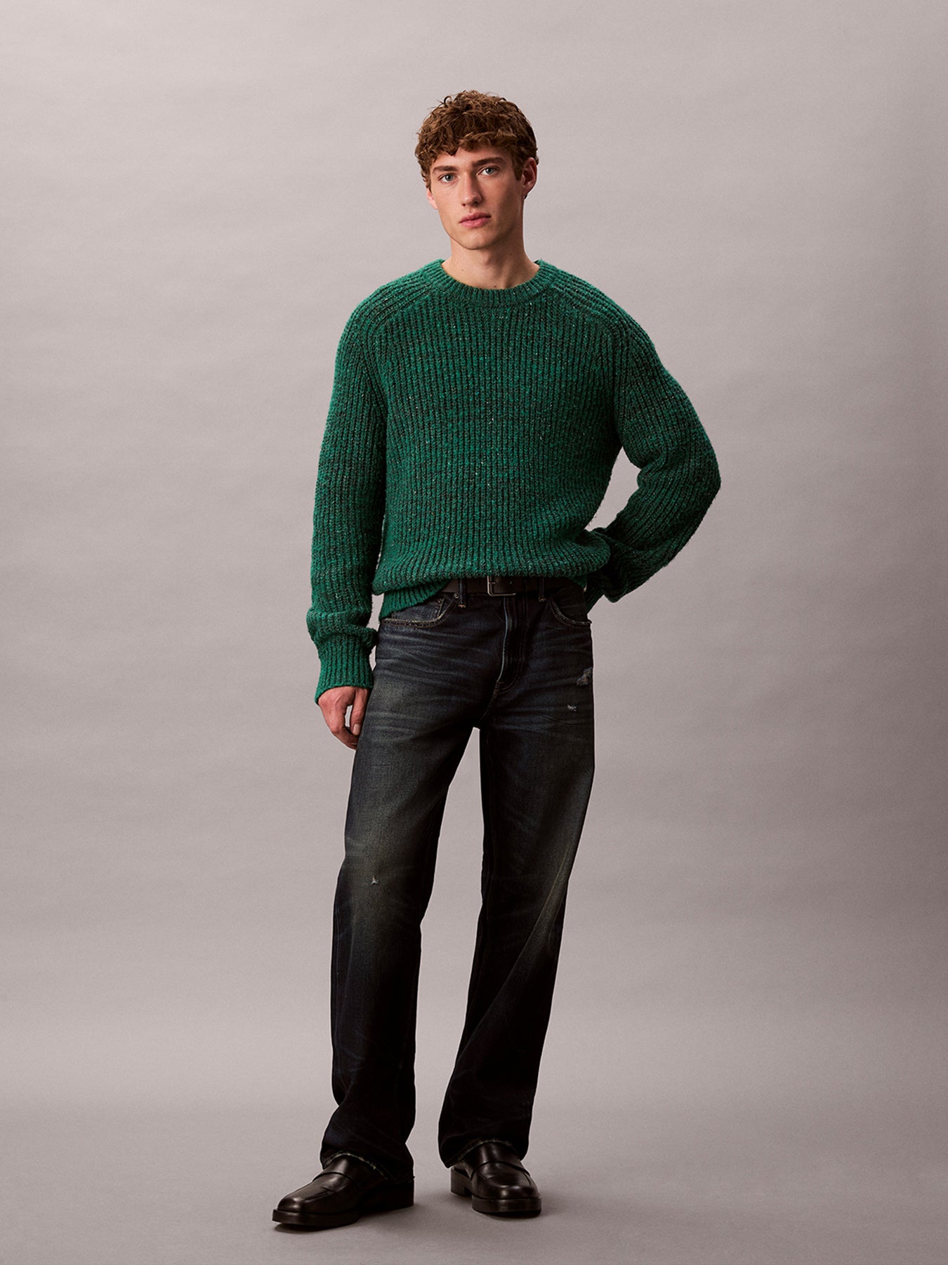 Raglan Sweater Green