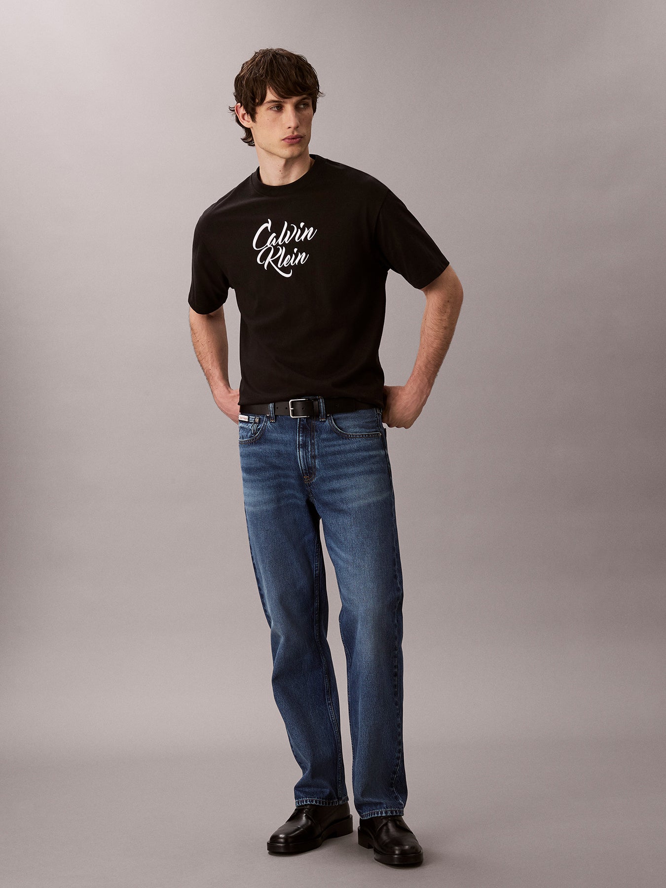 Graphic Relaxed T-Shirt Black