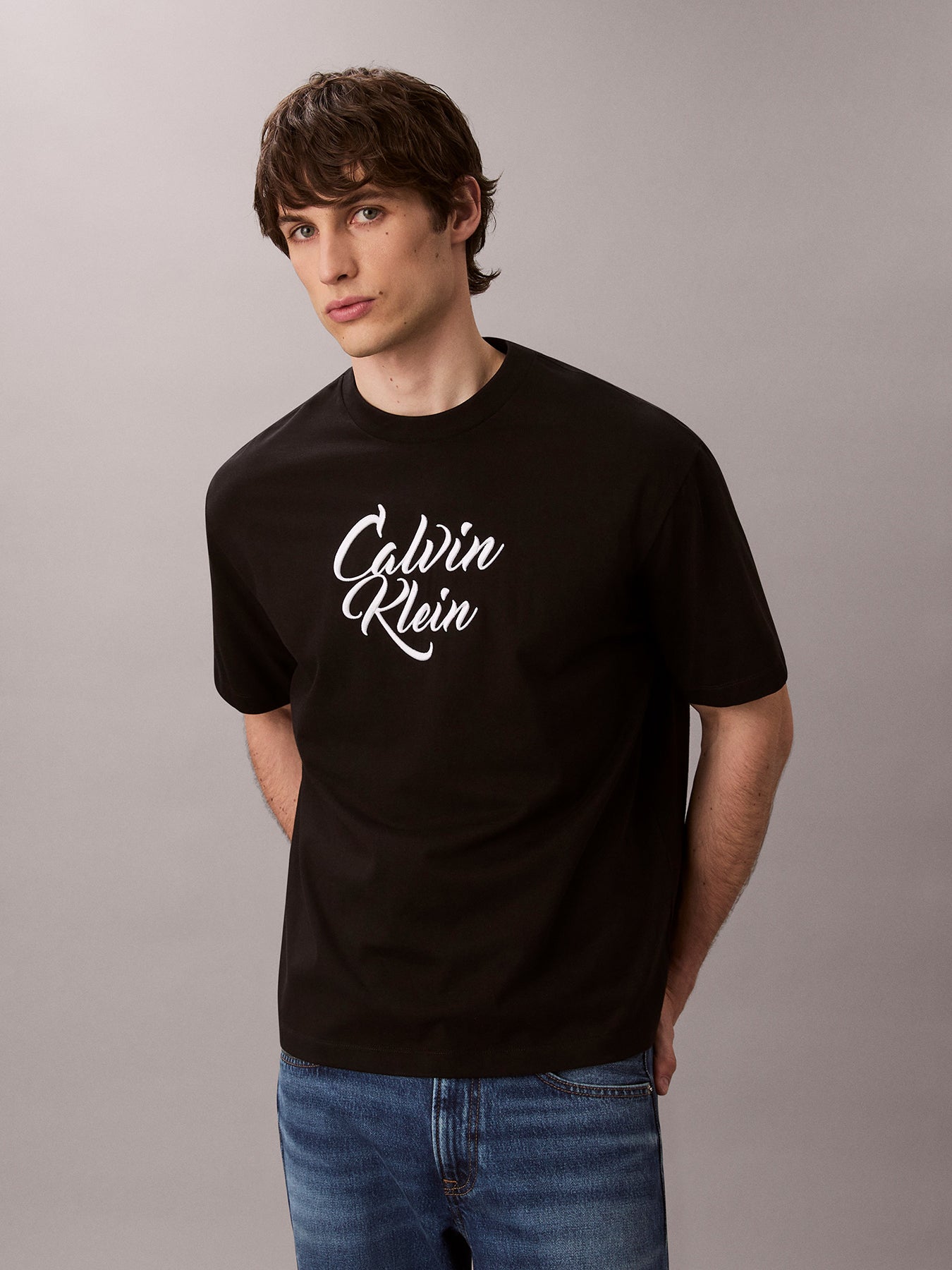 Graphic Relaxed T-Shirt Black