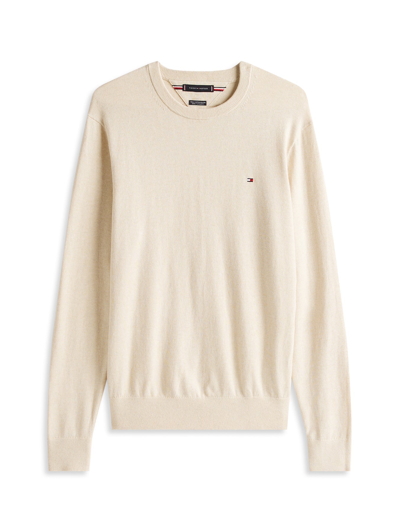 Crew Neck Jumper with Cashmere