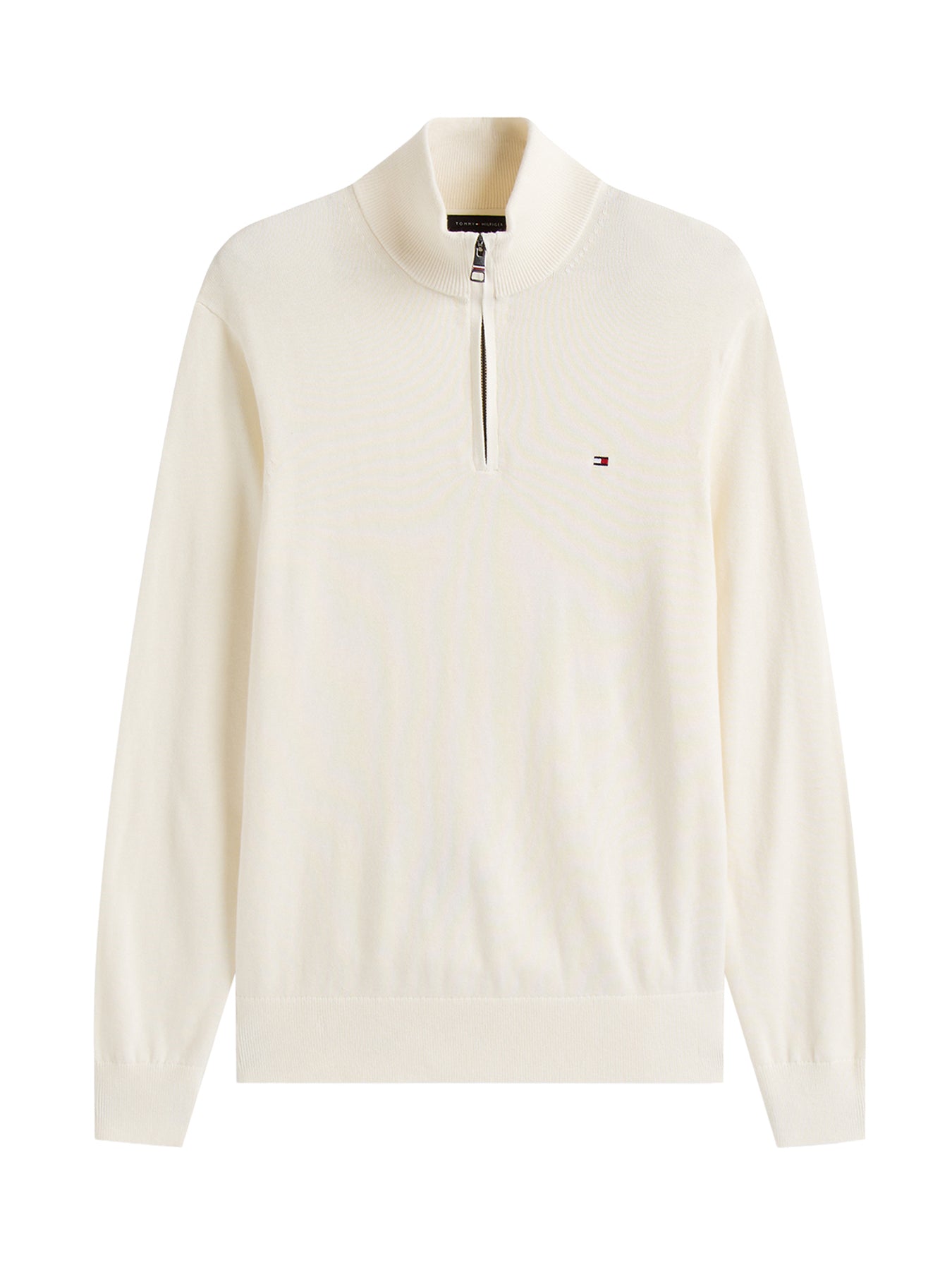 Half-Zip Jumper With Cashmere Cream