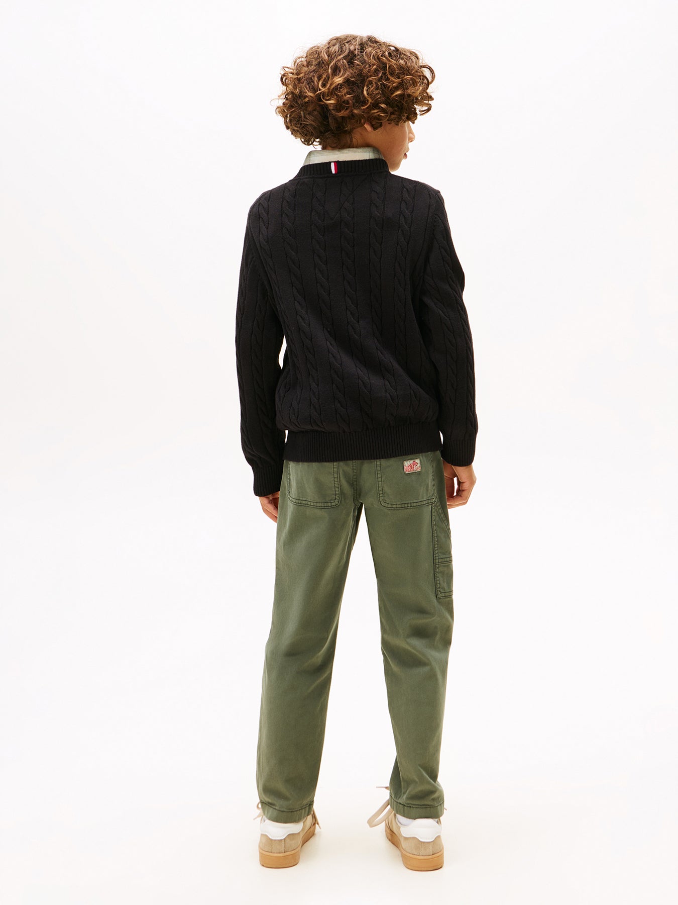 Cable Knit Crew Neck Jumper