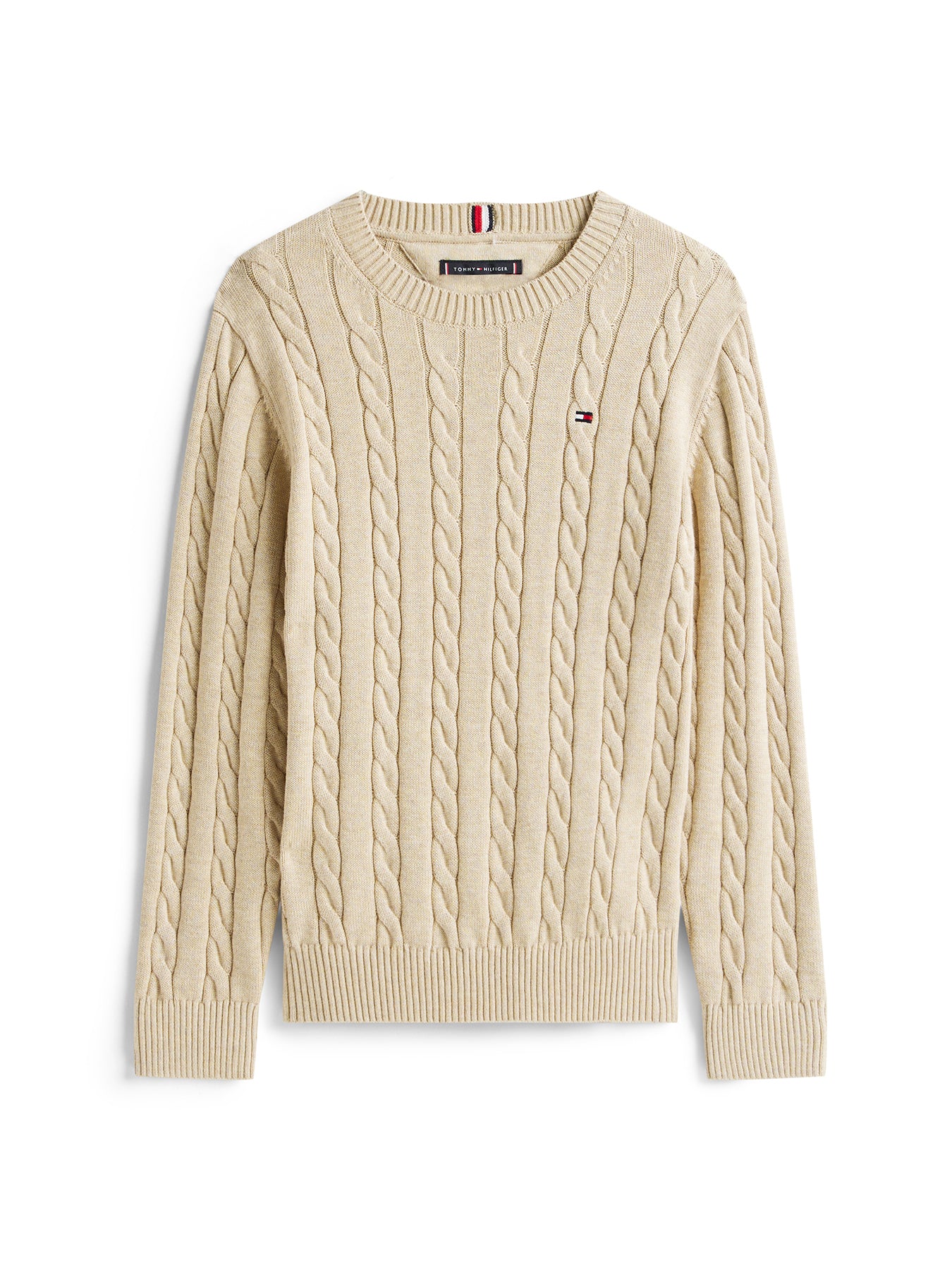 Cable Knit Crew Neck Jumper