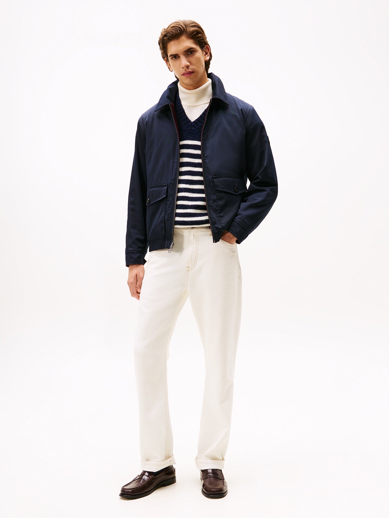 Corduroy Reversible Ivy Jacket Red
