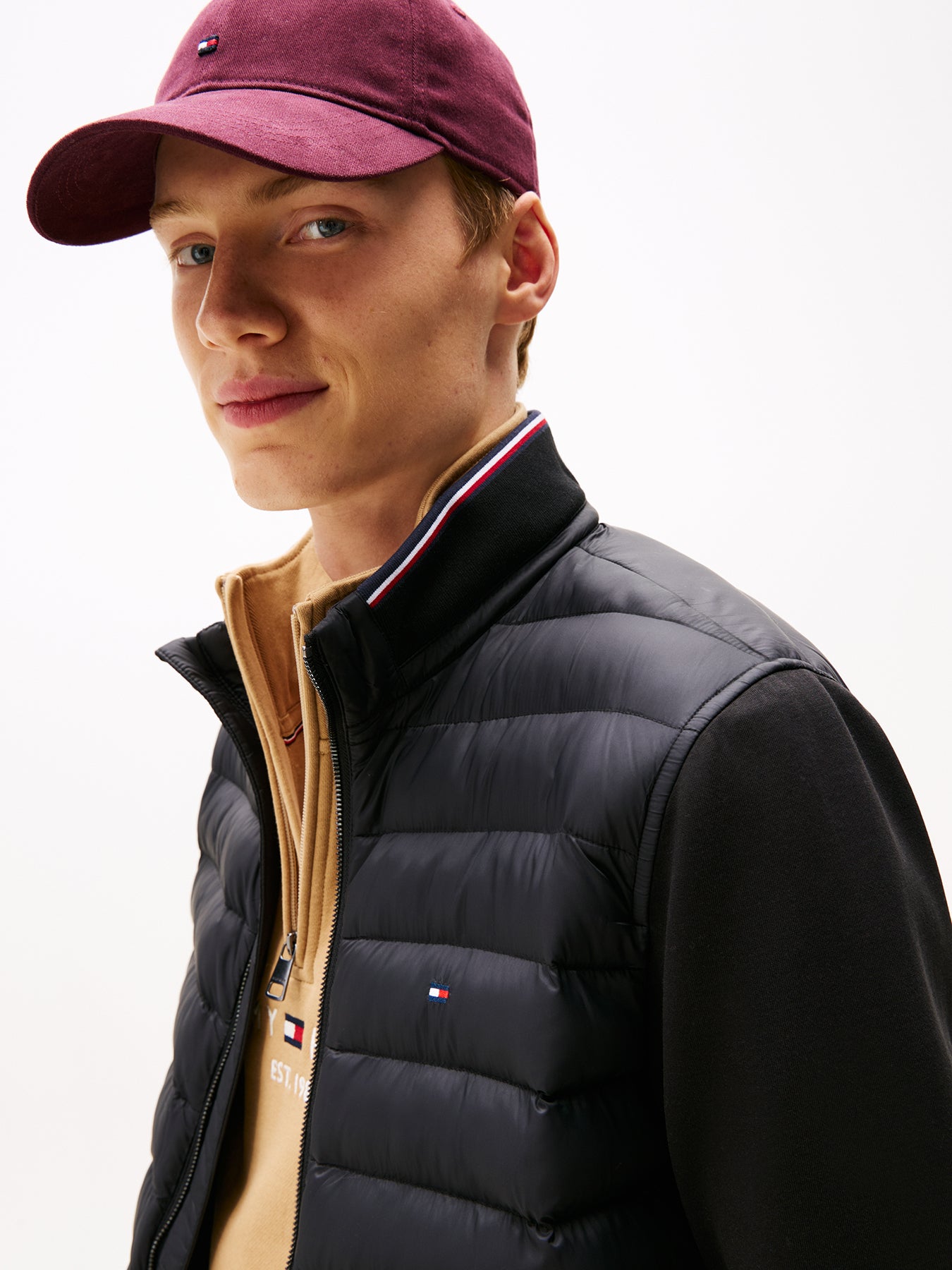 Quilted Zip-Thru Jumper