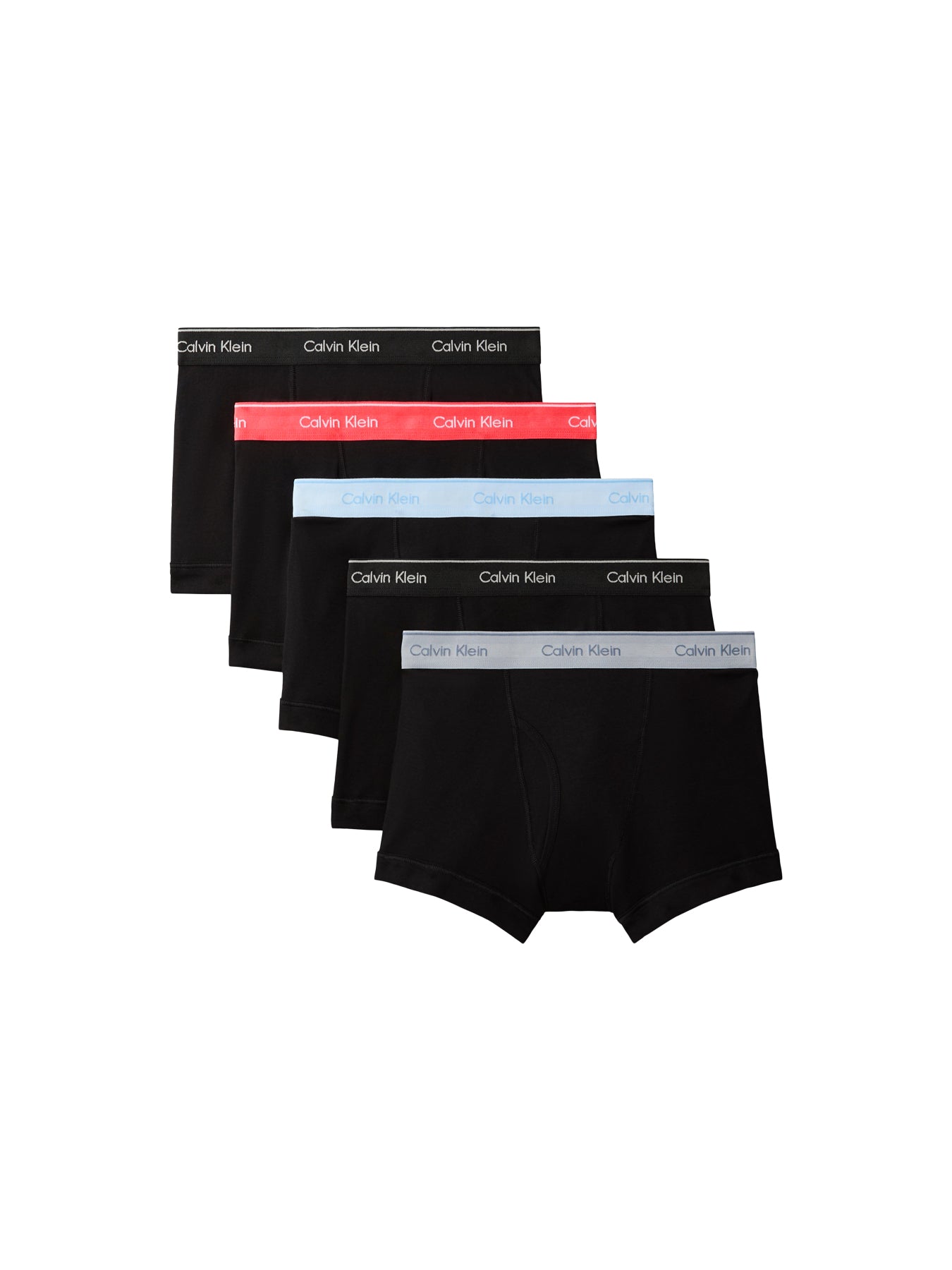 Cotton Trunks 5-Pack Black