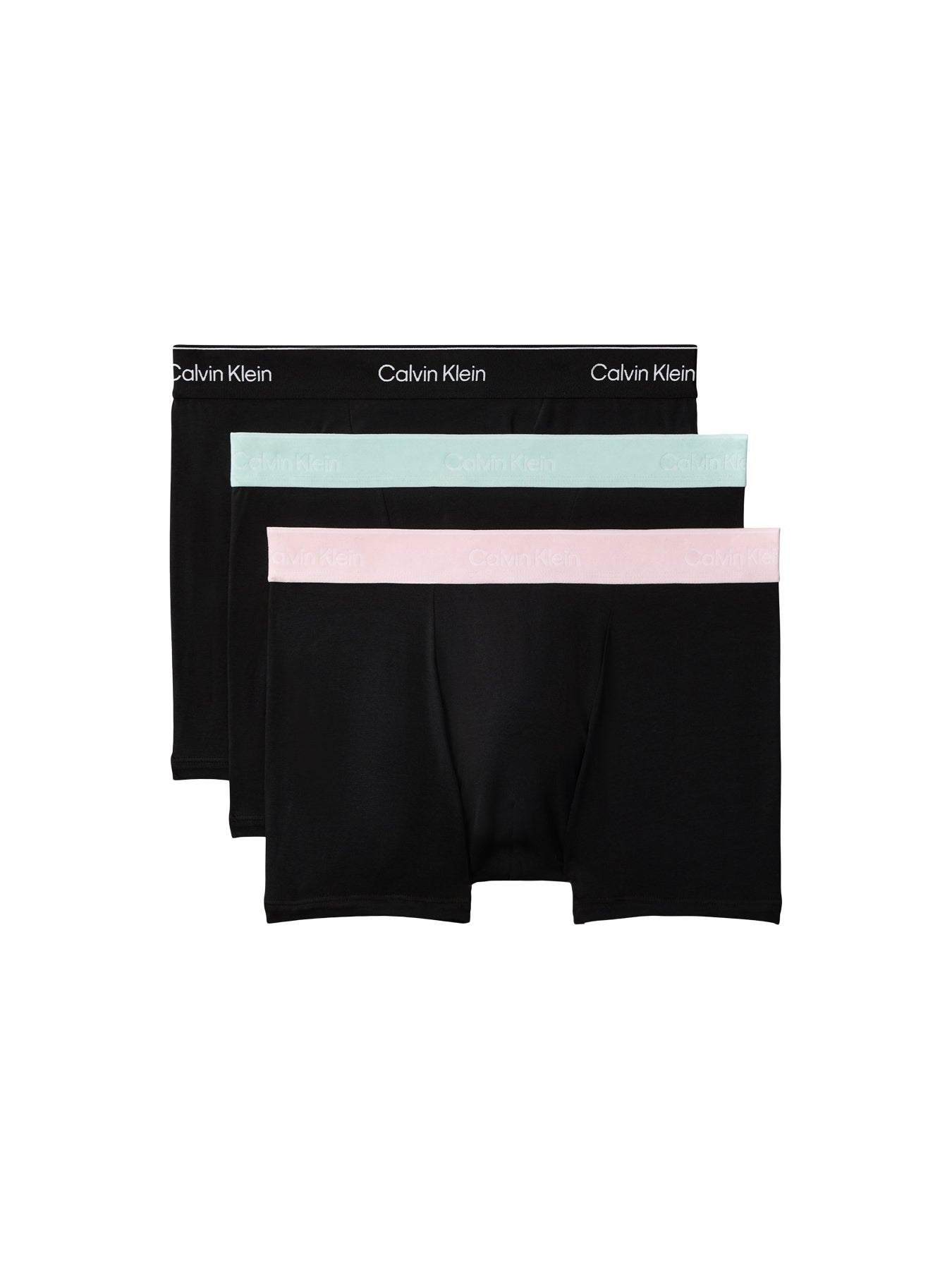 Icon Cotton Stretch Relaxed Trunks 3-Pack Black