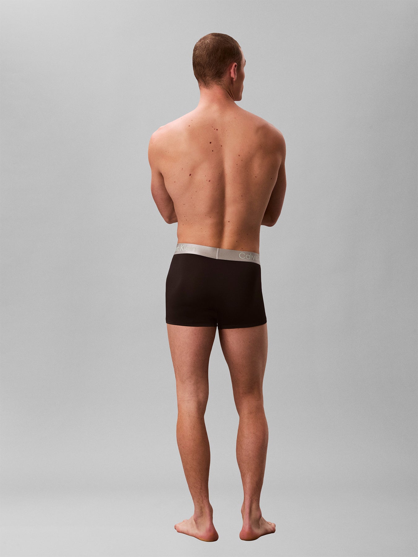 Brushed Micro Jersey Trunks Black 3 Pack