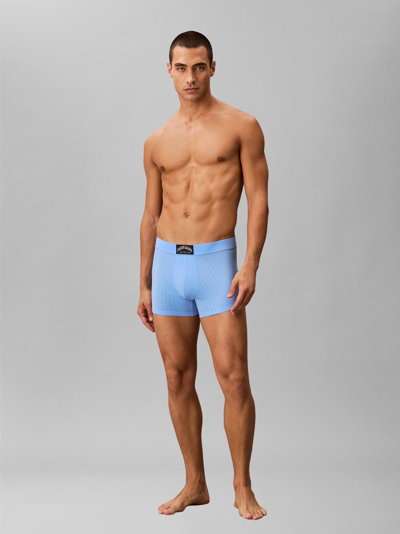 Modern Rib Trunks Blue