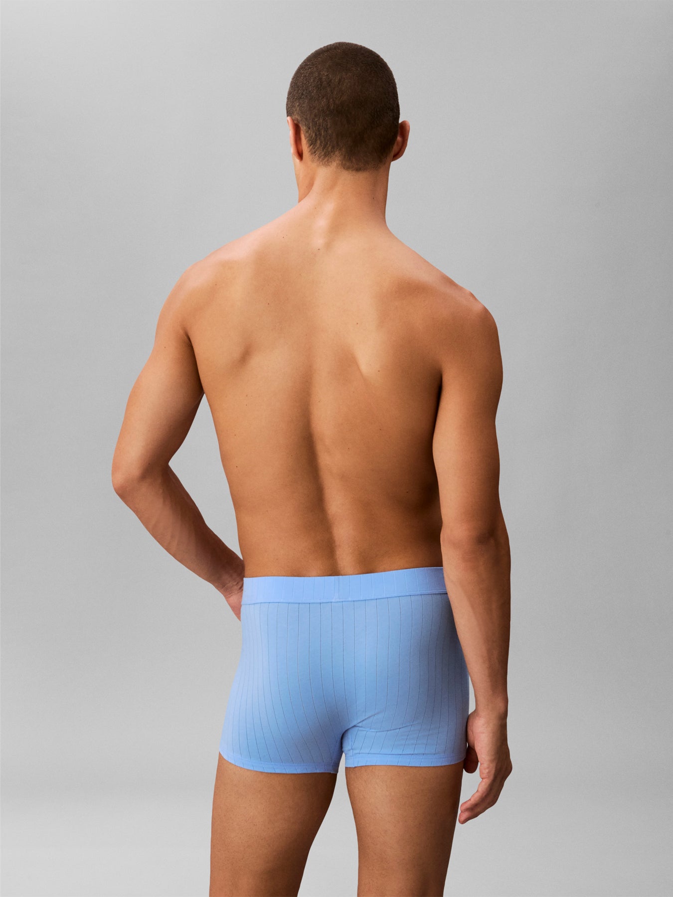 Modern Rib Trunks Blue