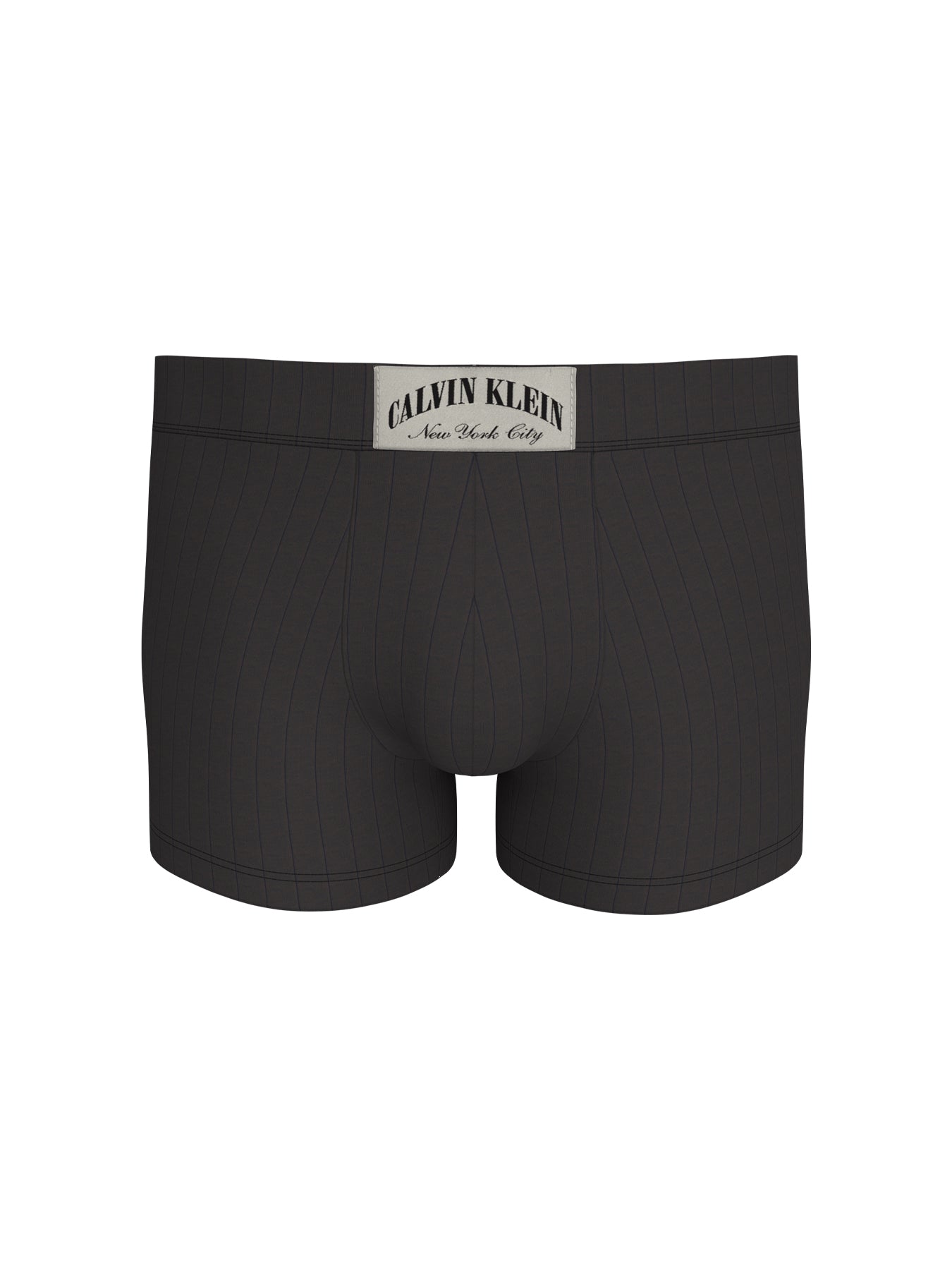 Modern Rib Cotton Trunks Black