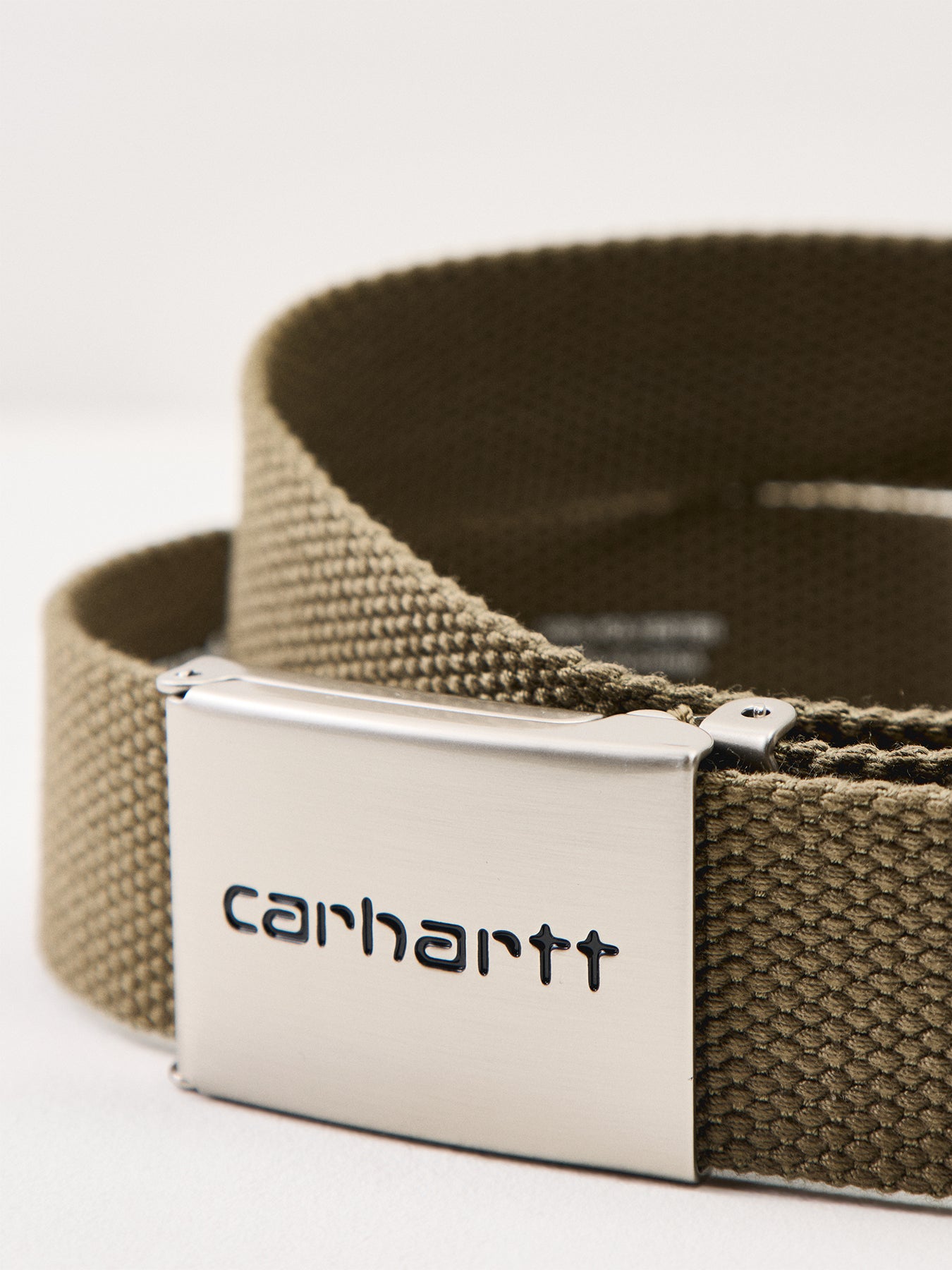 Clip Belt Chrome Brass (Green)