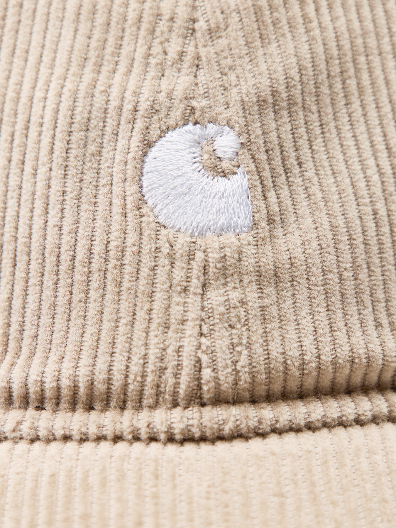Harlem Corduroy Cap Wall / White