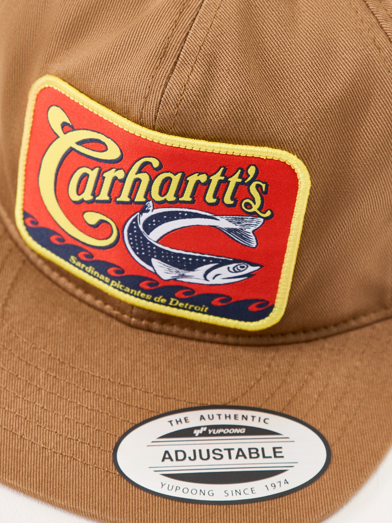 Sardinas Cotton Twill Cap Brown