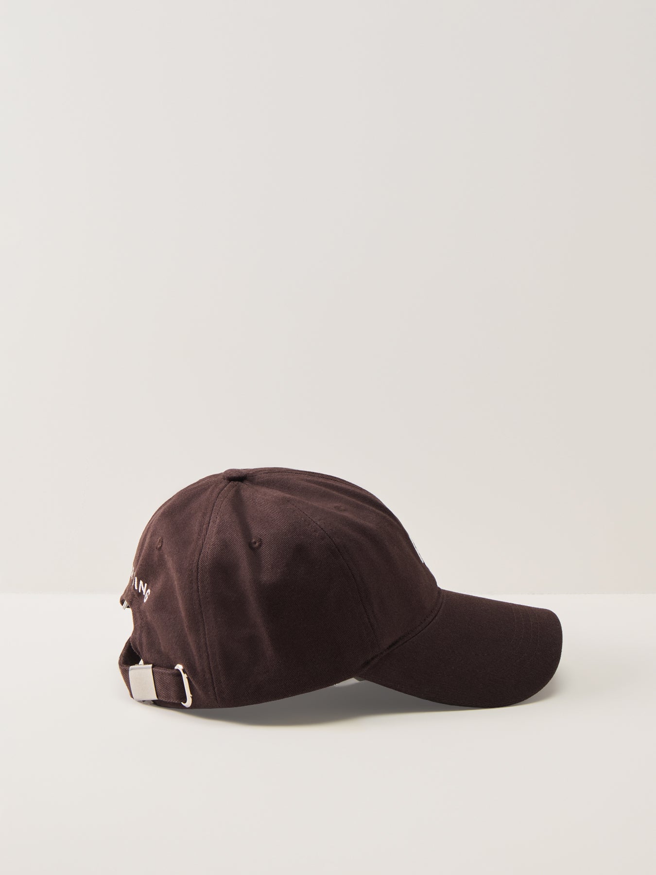 Anine Bing Jeremy Baseball Cap Dark Brown
