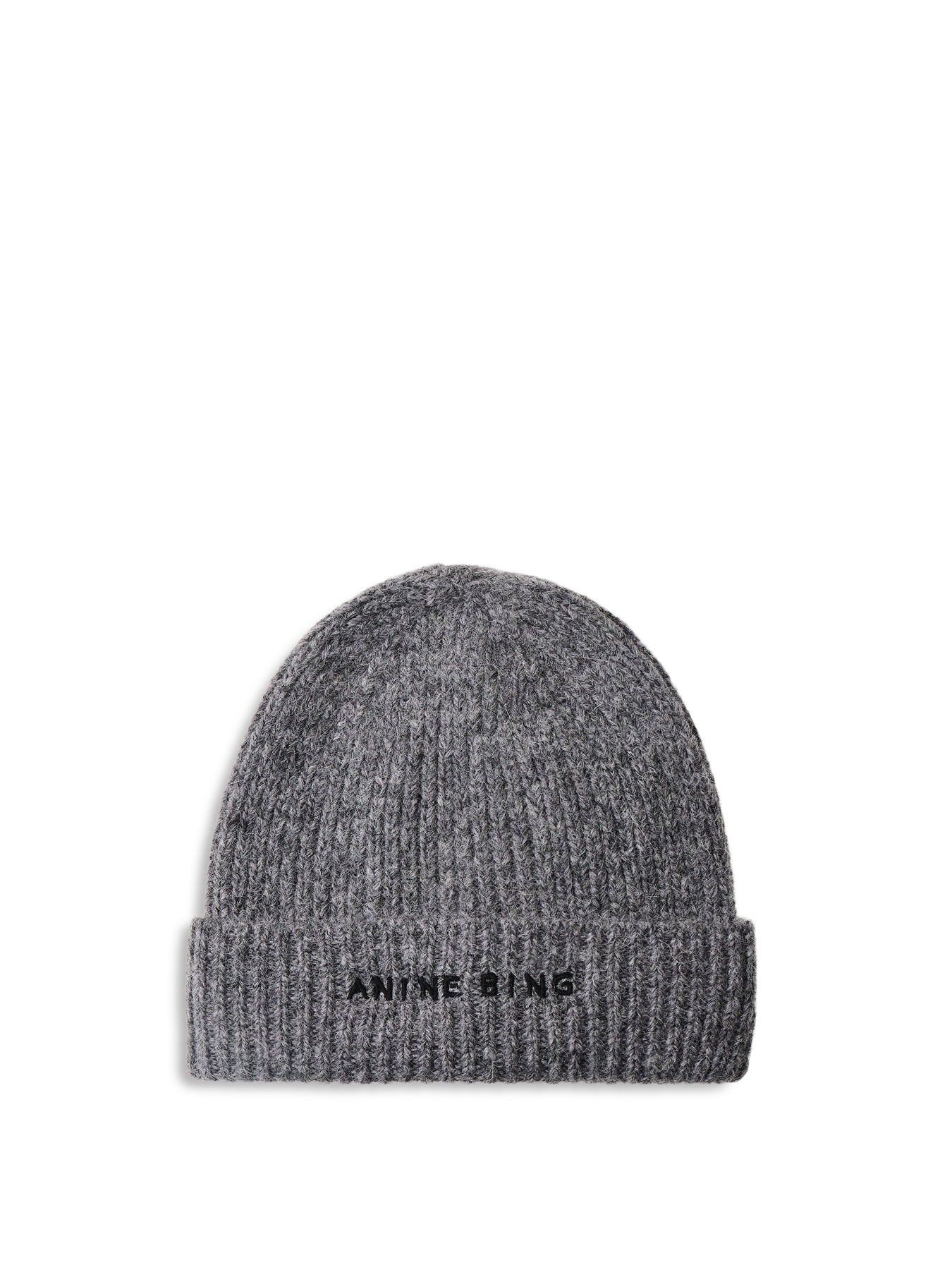 Elia Beanie - Heather Charcoal Grey Melange