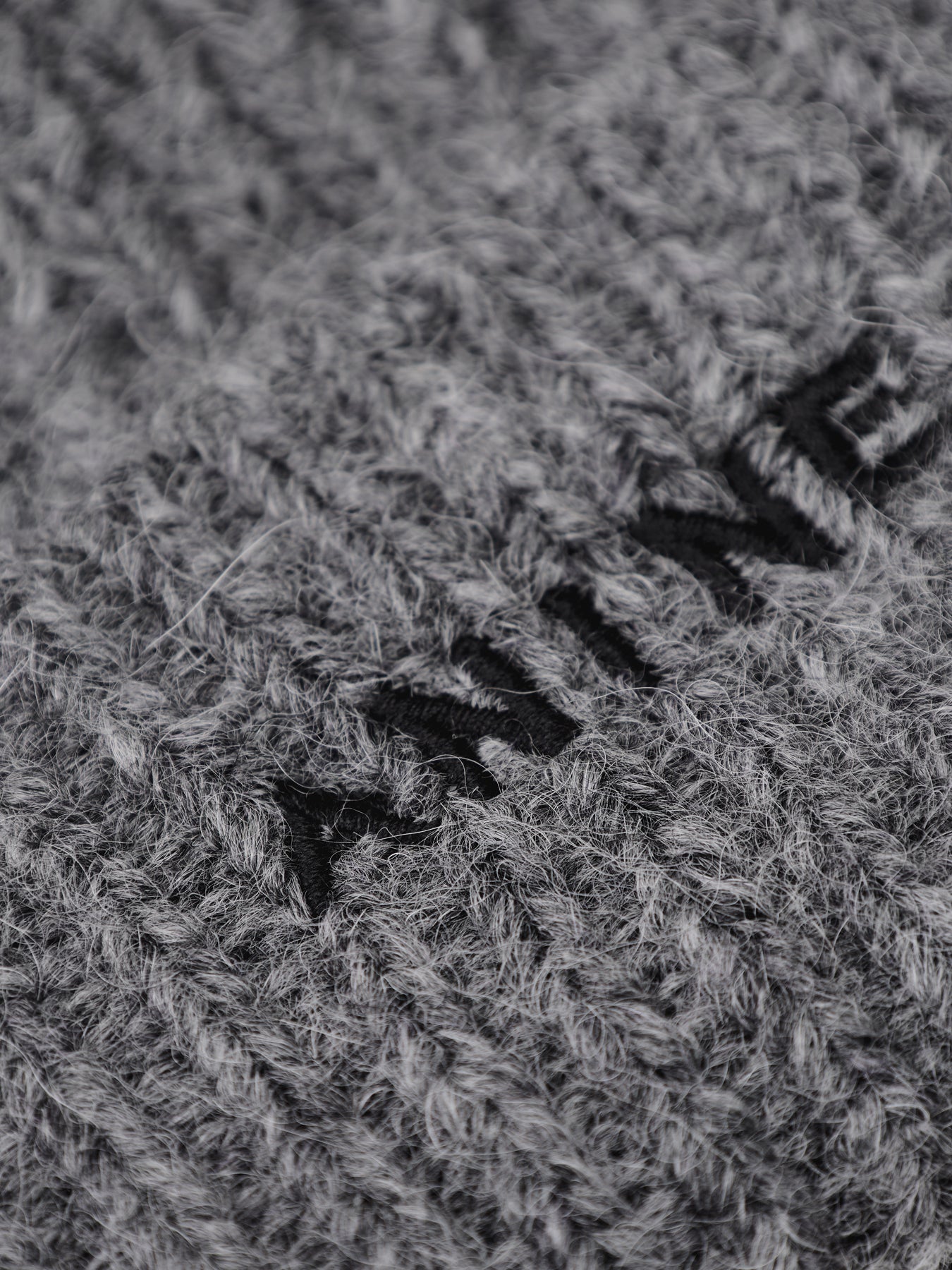 Elia Beanie - Heather Charcoal Grey Melange