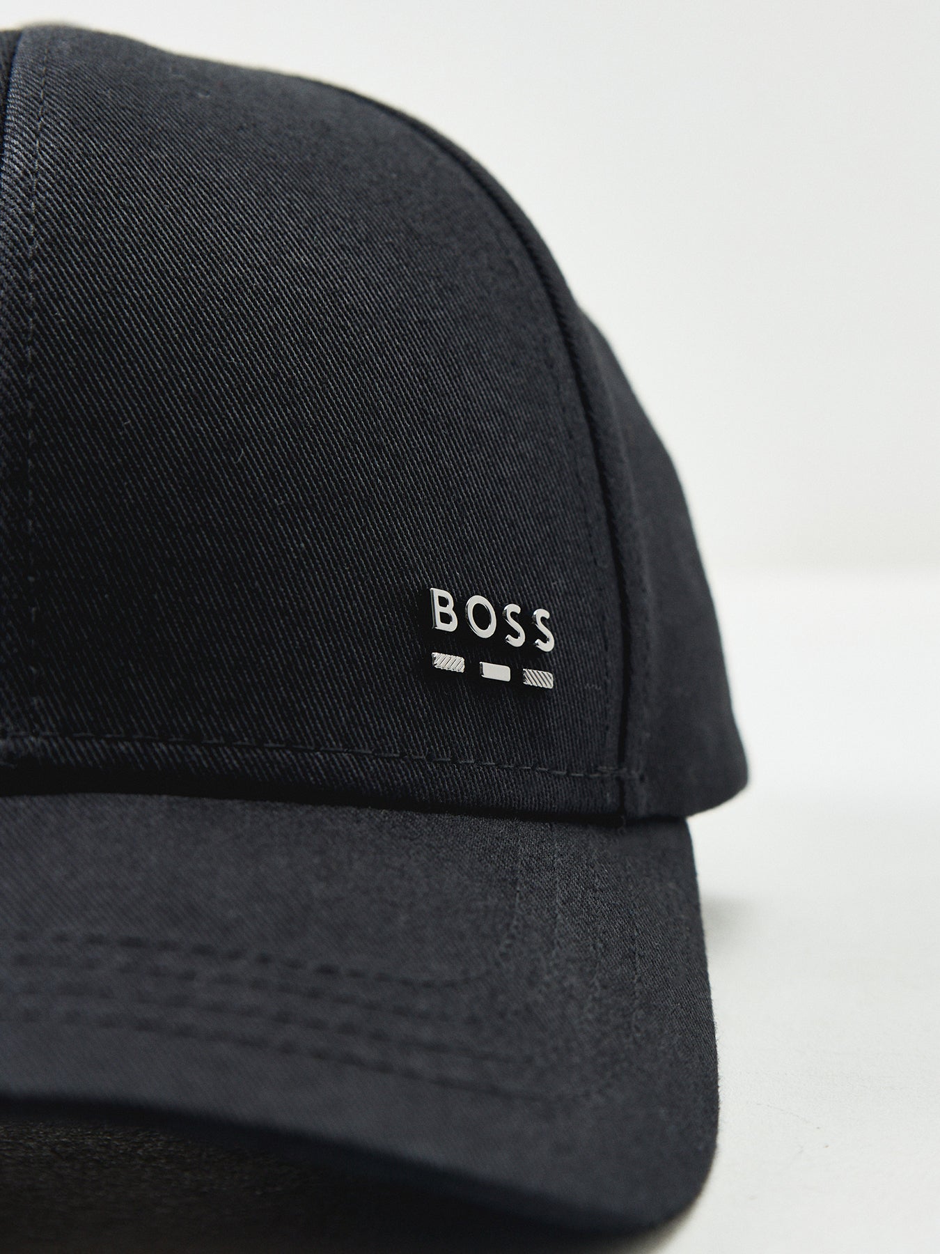 Metal Logo Cap Black